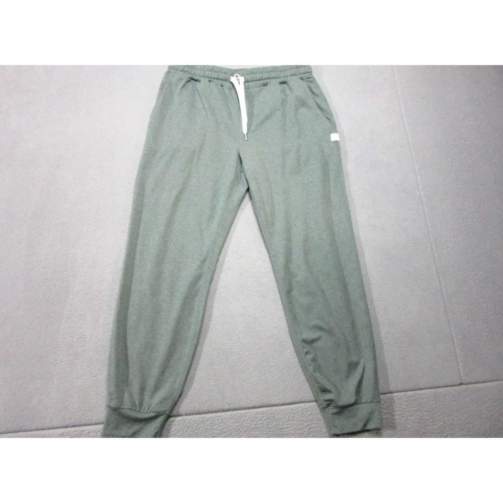 Vuori Vuori Mens Small Green Jogger Performance Low Rise Tapered Leg Drawstring Pants - Size 27 Size US 29 - 2 Thumbnail