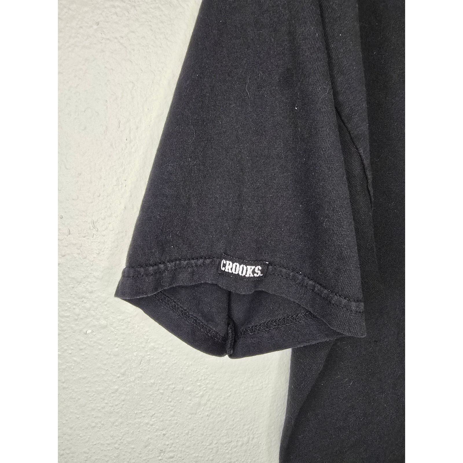 Other Crooks & Castle Shirt Mens L Urban Streetwear Black Y2K Tee Size US L / EU 52-54 / 3 - 8 Thumbnail