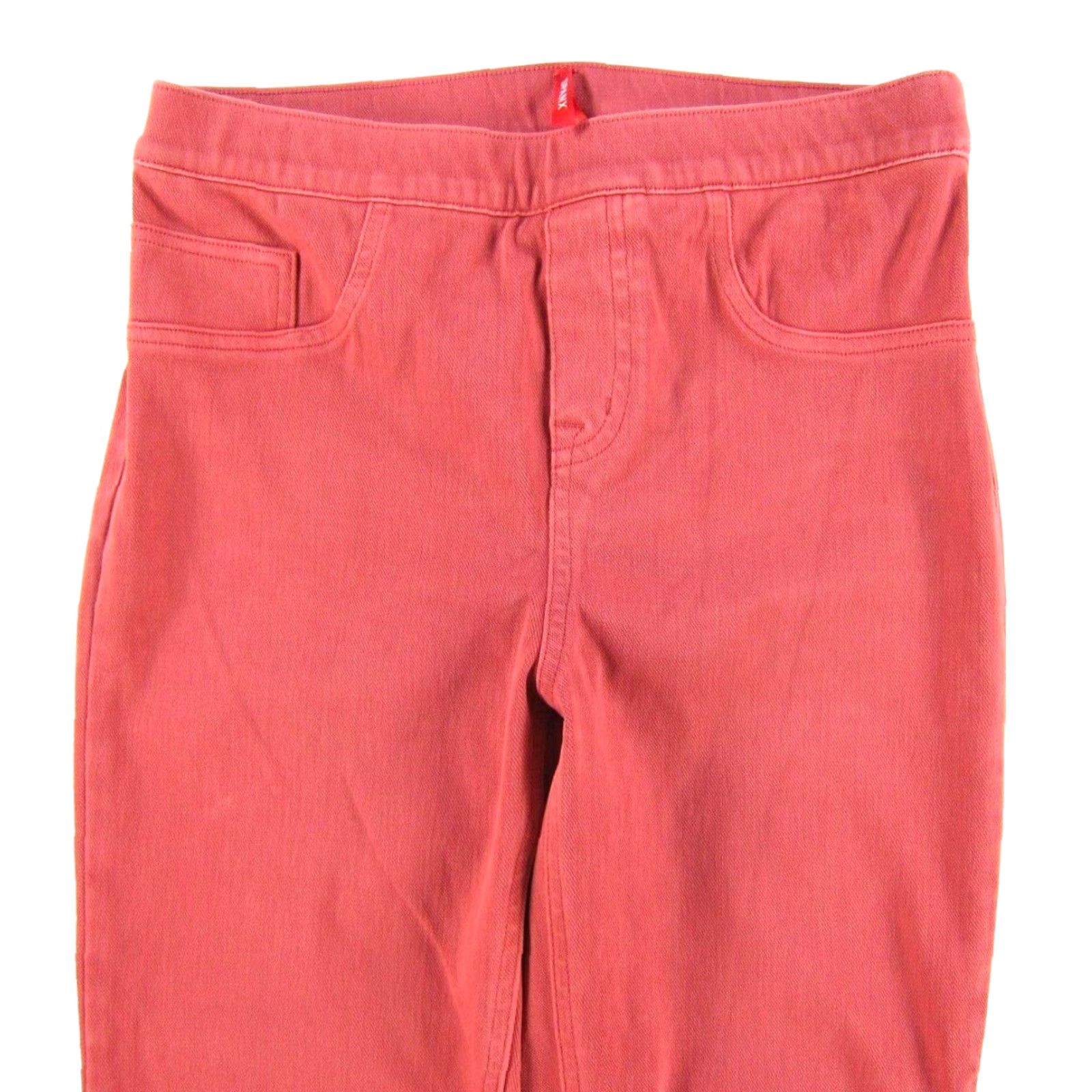 Spanx Spanx Cotton Stretch Coral Pink High Rise Slim Legging Pant Women Medium Size 32" / US 10 / IT 46 - 4 Thumbnail