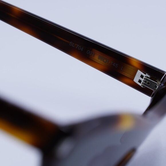 Saint Laurent Paris 🕶️ New Saint Laurent SL704 003 Sunglasses - Havana Frame Size ONE SIZE - 6 Thumbnail