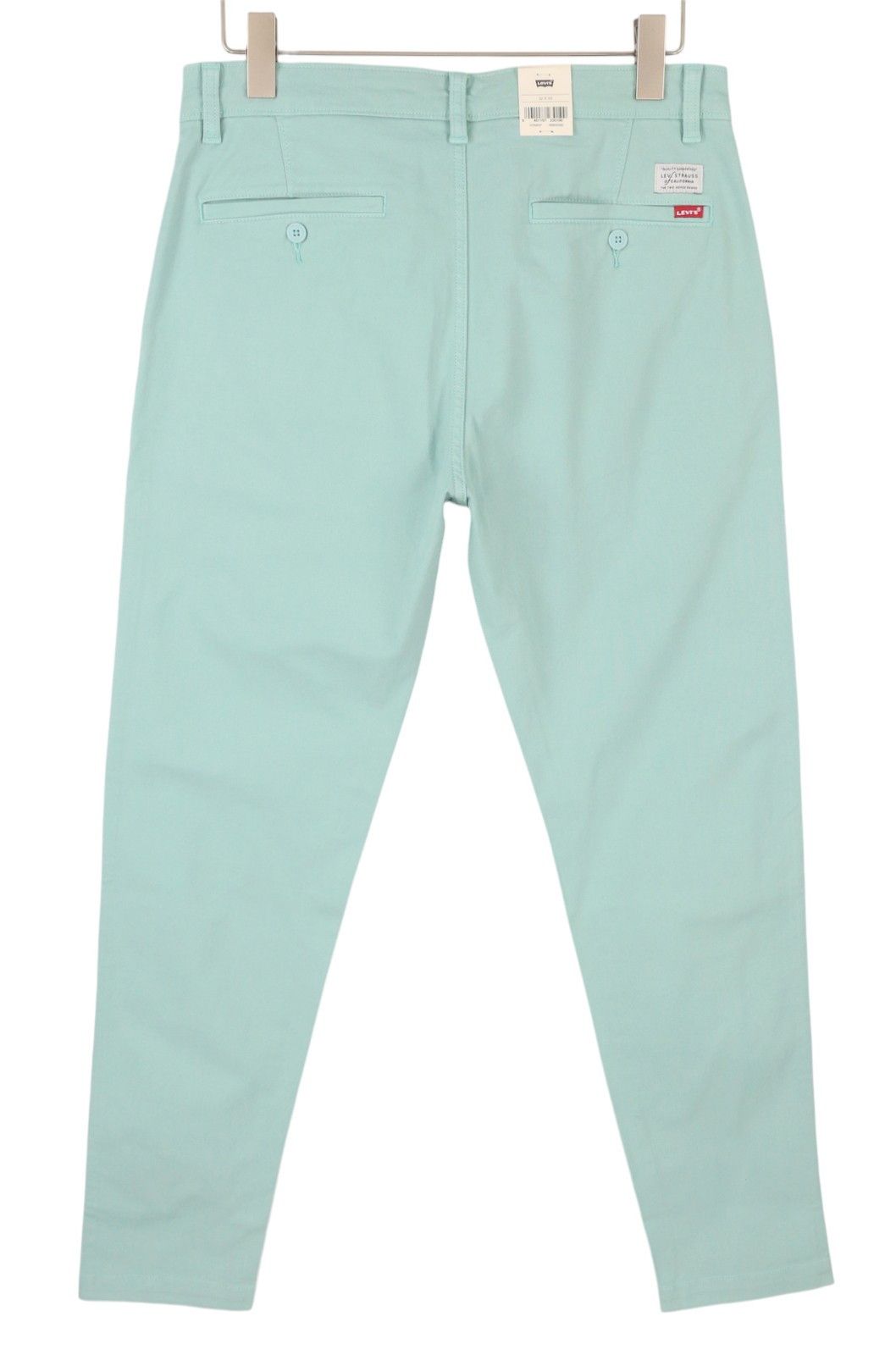 Levi's XX CHINO W32/L34 Blue Taper Stretch Zip Pants 87060 Size US 32 / EU 48 - 2 Thumbnail