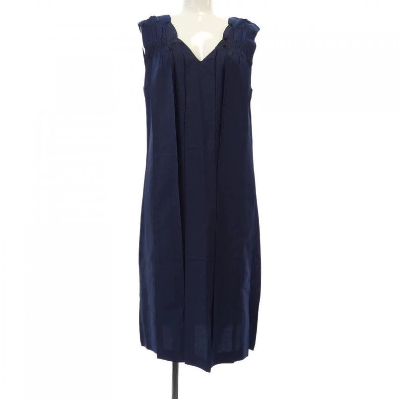 Issey Miyake Issey Miyake size:2 Retro pleated dress Size S / US 4 / IT 40 - 1 Thumbnail