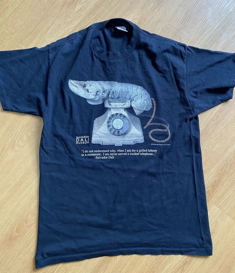 Vintage Vintage rare salvador dali lobster telephone Size US L / EU 52-54 / 3 - 1 Thumbnail
