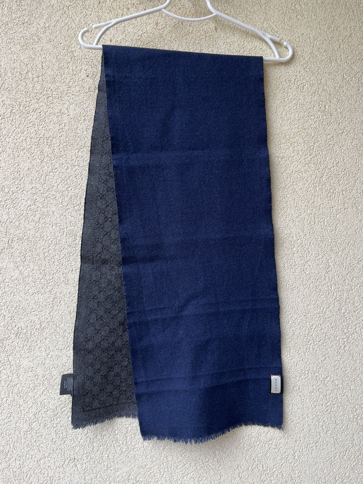 Gucci Gucci Monogram GG Wool Scarf Size ONE SIZE - 2 Thumbnail
