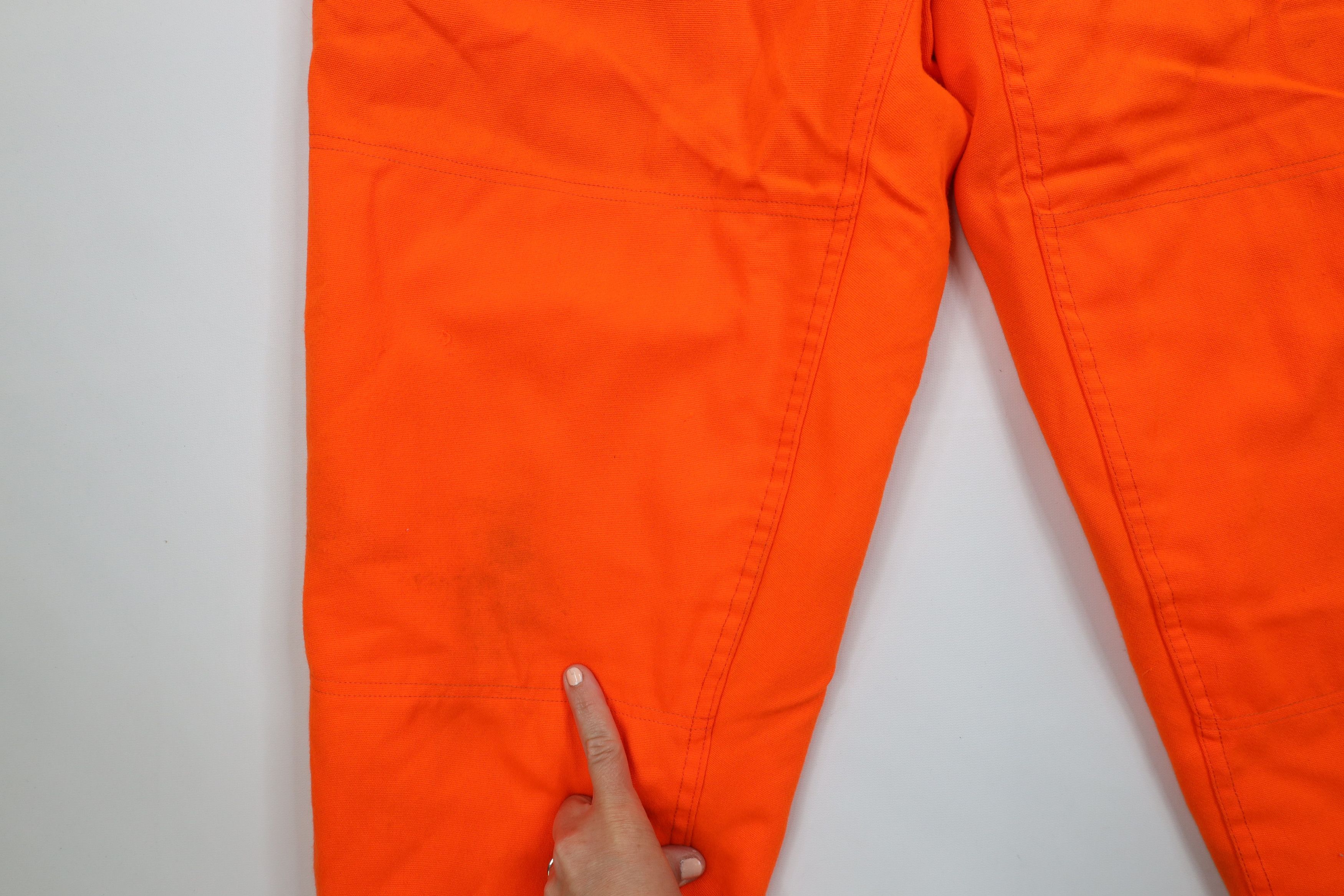 Vintage Vintage 60s 70s Winter Hunting Joggers Pants Blaze Orange Size US 38 / EU 54 - 6 Thumbnail