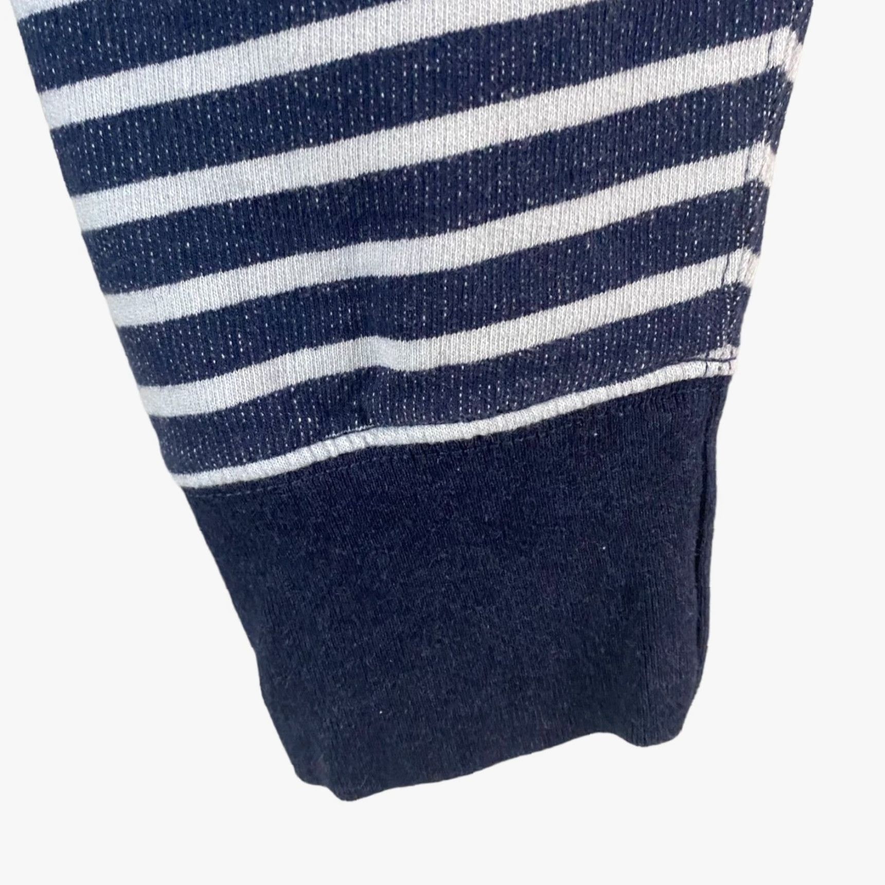 Levi's Levi's Striped Pullover Crewneck Sweatshirt Mens XL Navy Blue White Long Sleeve Size US XL / EU 56 / 4 - 7 Thumbnail