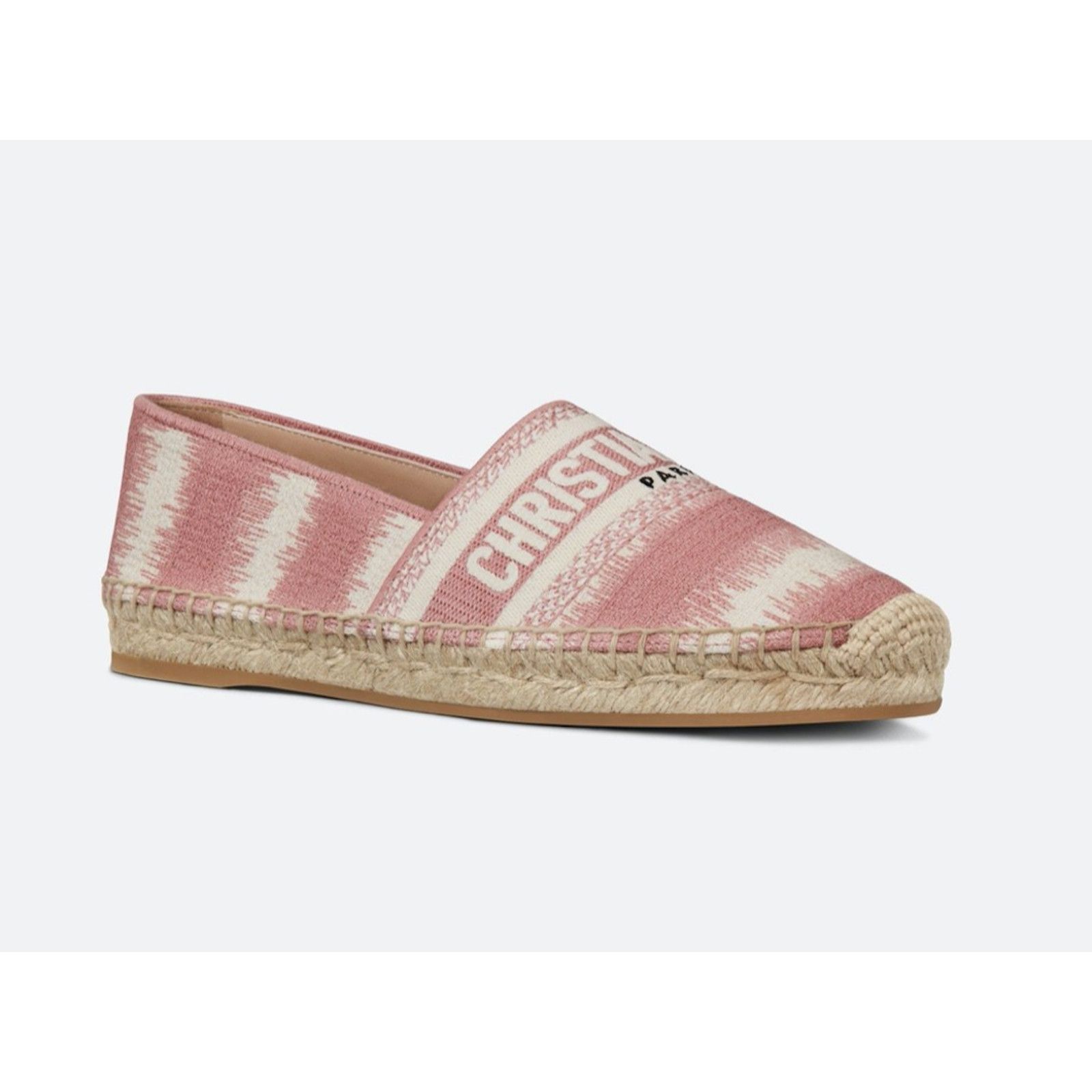 Dior Granville D Stripes Cotton Pink Nude Logo