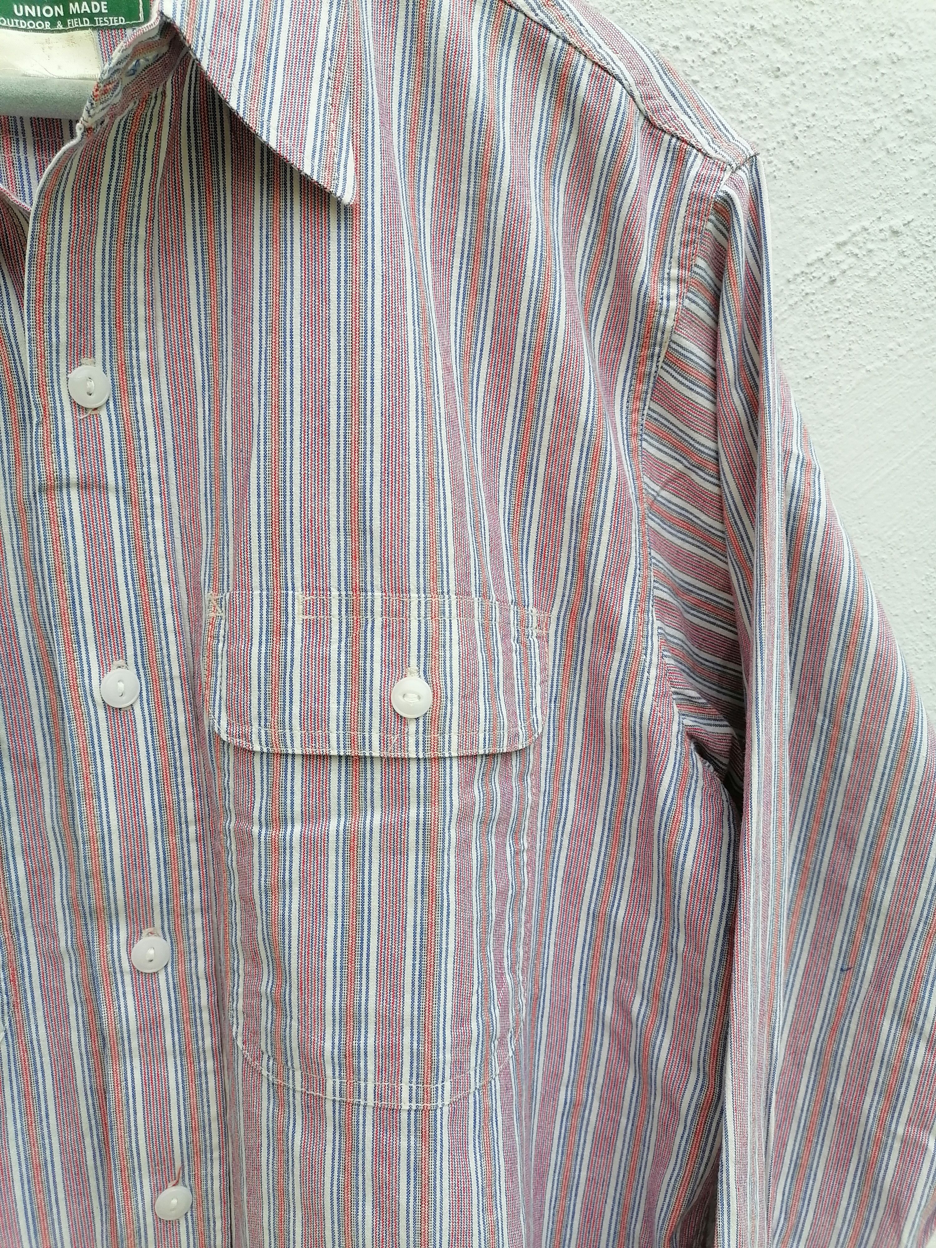 Sugar Cane × Toyo Enterprises Sugar Cane Union Made Double Pocket Button Ups Shirt Size US M / EU 48-50 / 2 - 3 Thumbnail