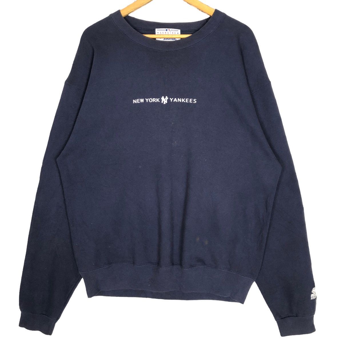 Vintage 90s MLB Starter New York Yankees Crewneck Sweatshirt