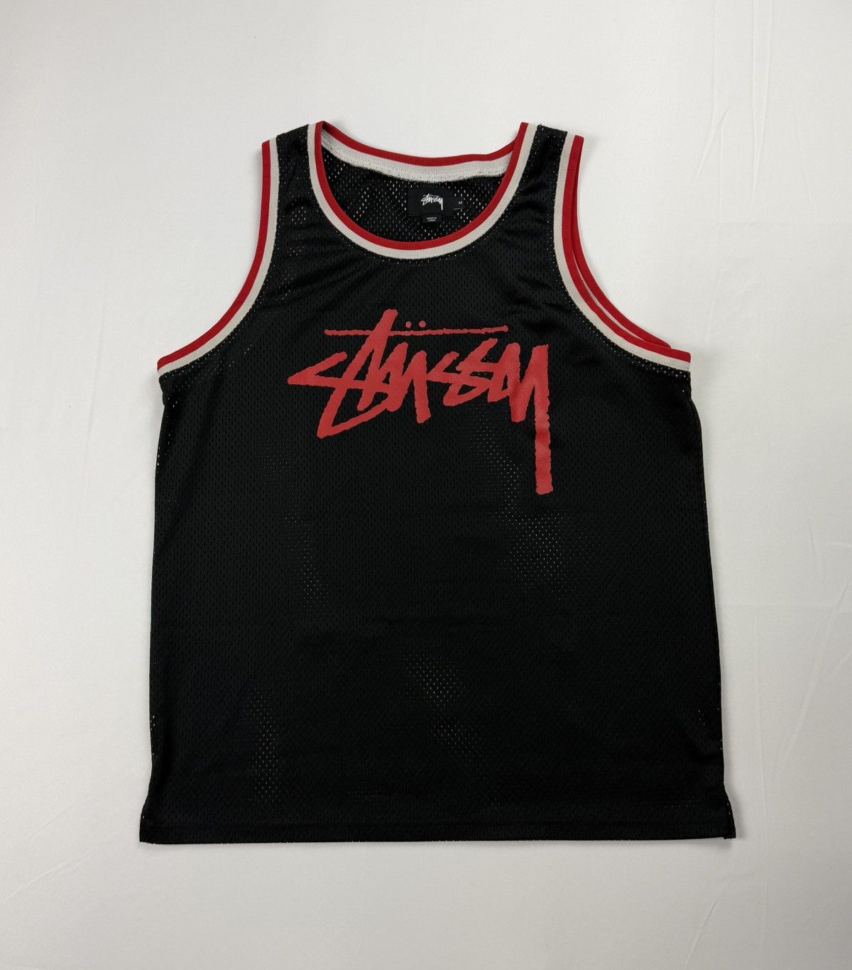Stussy Stussy Mesh jersey tank top Size US M / EU 48-50 / 2 - 1 Thumbnail