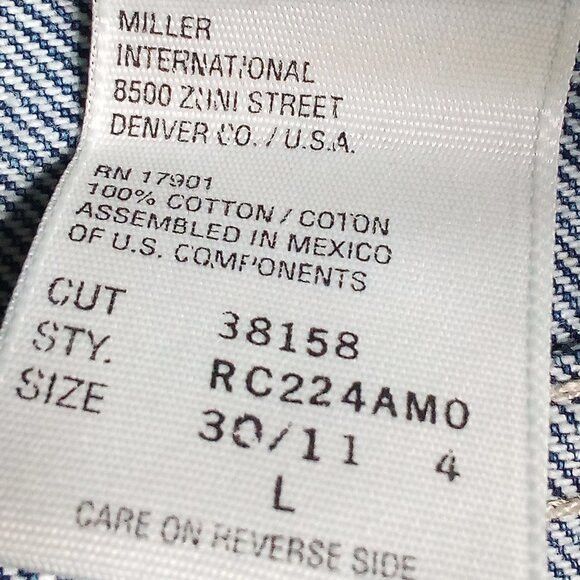 Other Rockies Embellished Stud Denim Blue Jeans High Rise Tapered Size 30" / US 8 / IT 44 - 5 Thumbnail