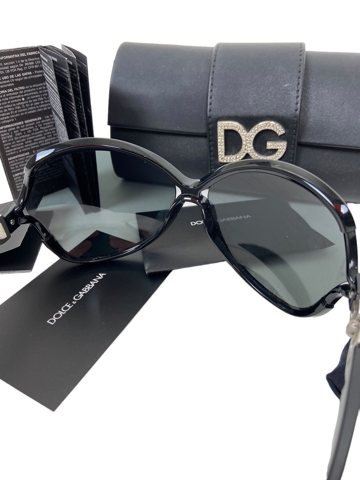 Dolce & Gabbana Y2K Butterfly Glasses Size ONE SIZE - 7 Thumbnail