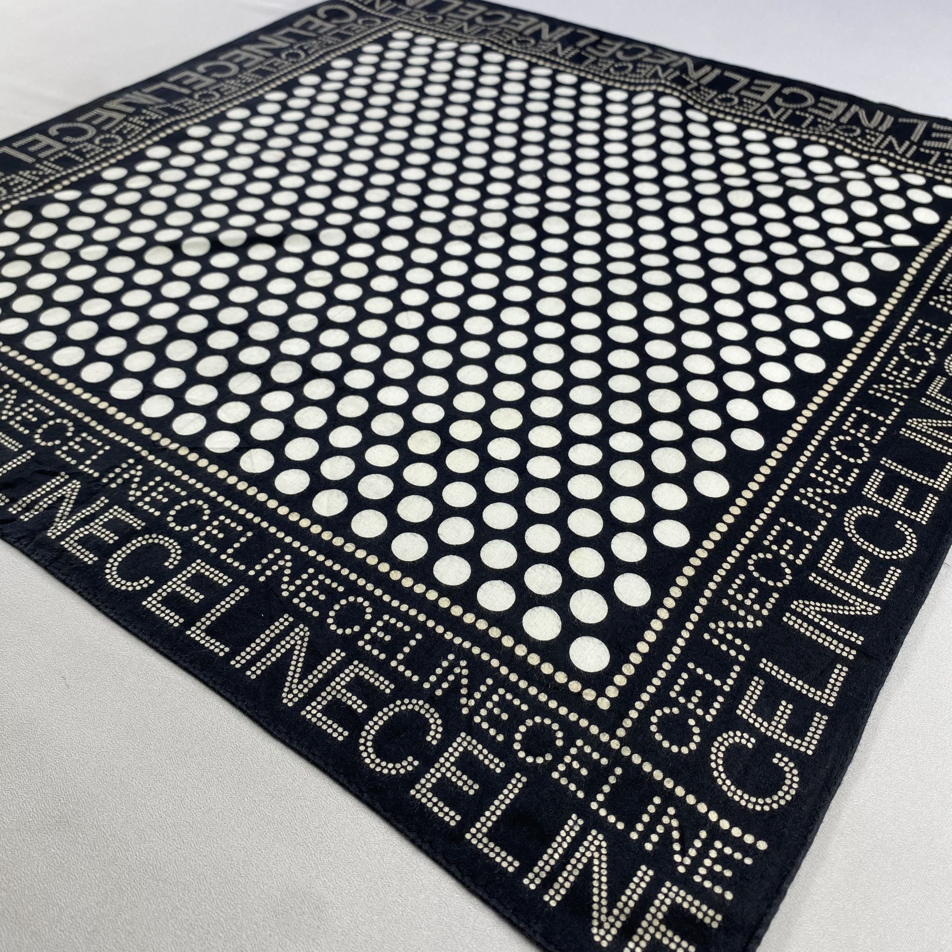 Celine × Vintage Celine Bandana/ Handkerchief / Neckerchief Size ONE SIZE - 4 Thumbnail