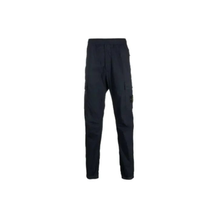 Stone Island Stone Island Blue Sports Cargo Pants for Men Size US 31 - 1 Thumbnail