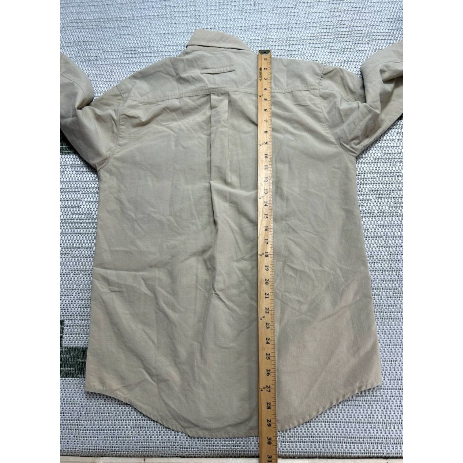 Vintage VINTAGE LL Bean Double Field Shirt Mens Small Brown Logo Lined Nylon Button Up Hunting Size US S / EU 44-46 / 1 - 7 Thumbnail