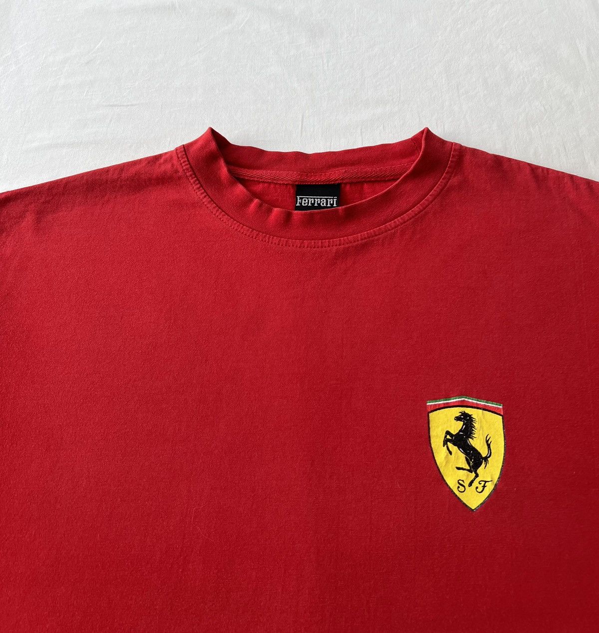 Ferrari Vintage 1999 Ferrari Formula 1 F1 Racing Red T-shirt Size US L / EU 52-54 / 3 - 4 Thumbnail