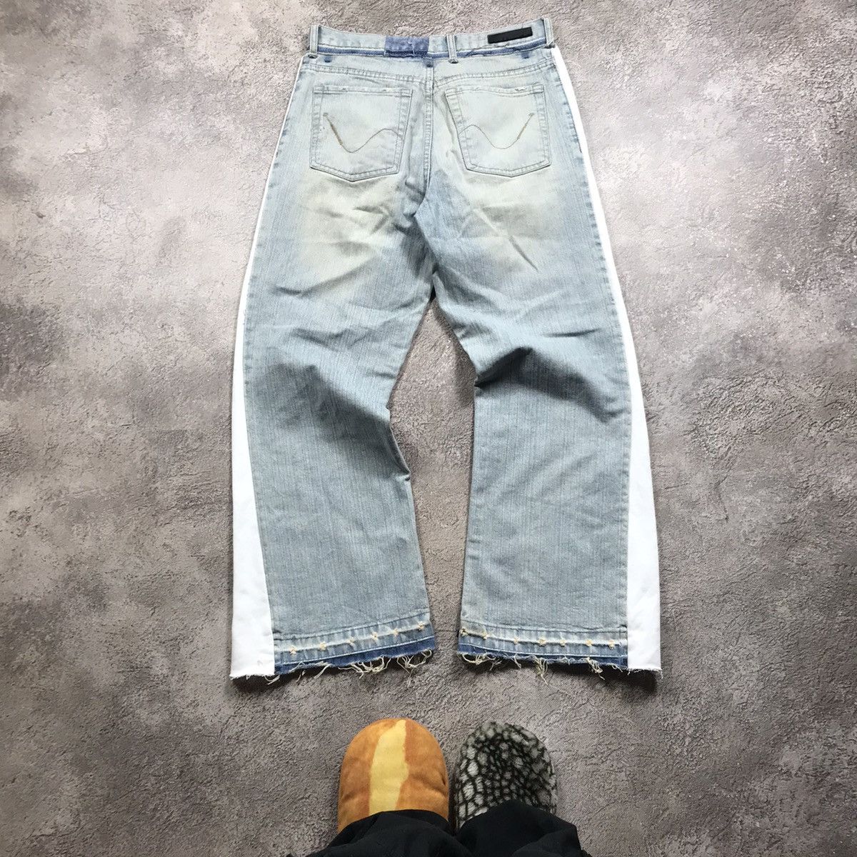 Vintage Vintage 90s Distressed Baggy Jeans Thrashed Grunge Skate 30 Size US 30 / EU 46 - 4 Thumbnail