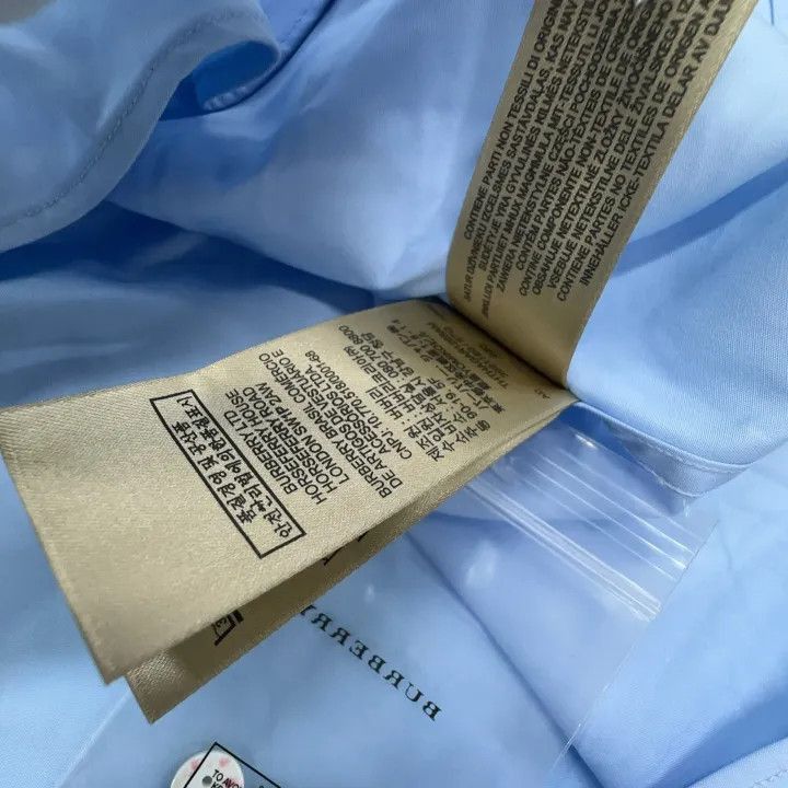 Burberry Burberry Burberry Classic Long Sleeve Cotton Shirt-2507 Size US S / EU 44-46 / 1 - 3 Thumbnail