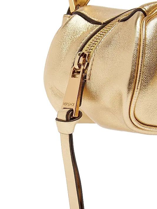 Versace os11x0126 Size: OS / Mini Leather Shoulder Bag in Gold Size ONE SIZE - 7 Thumbnail