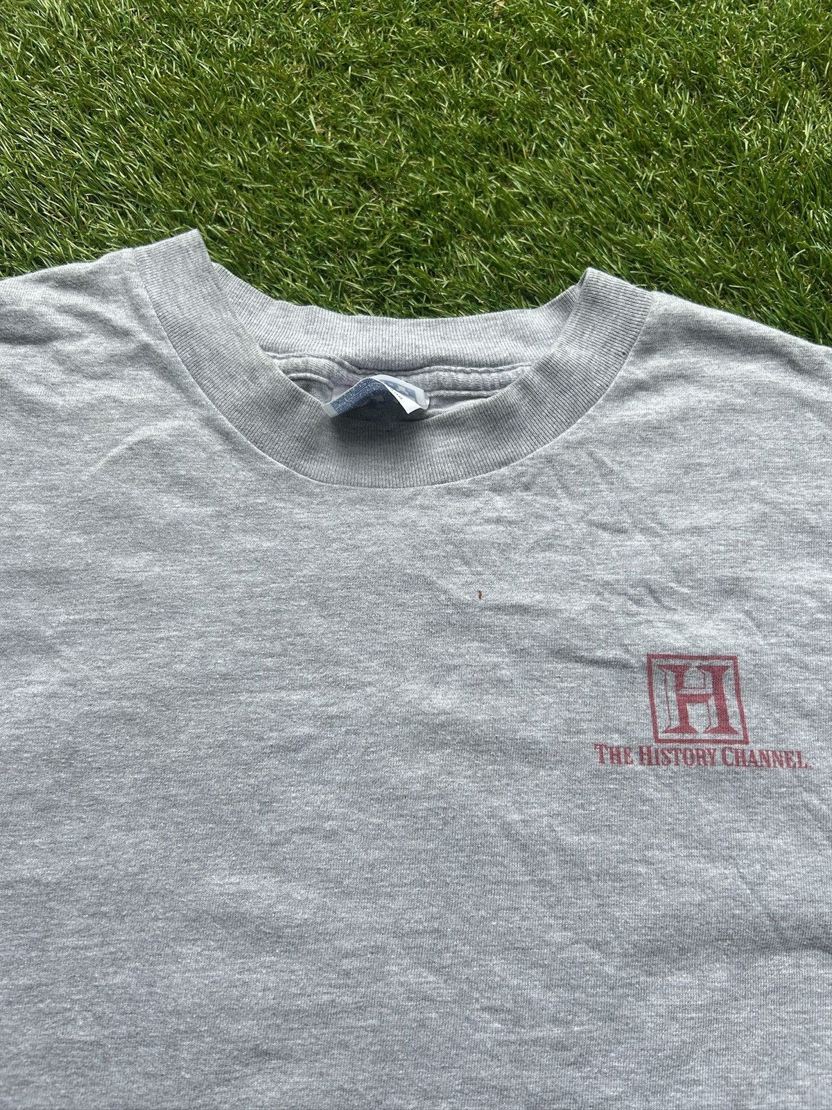 Vintage Vintage 90’s History Channel Logo T-Shirt Size US XL / EU 56 / 4 - 1 Thumbnail