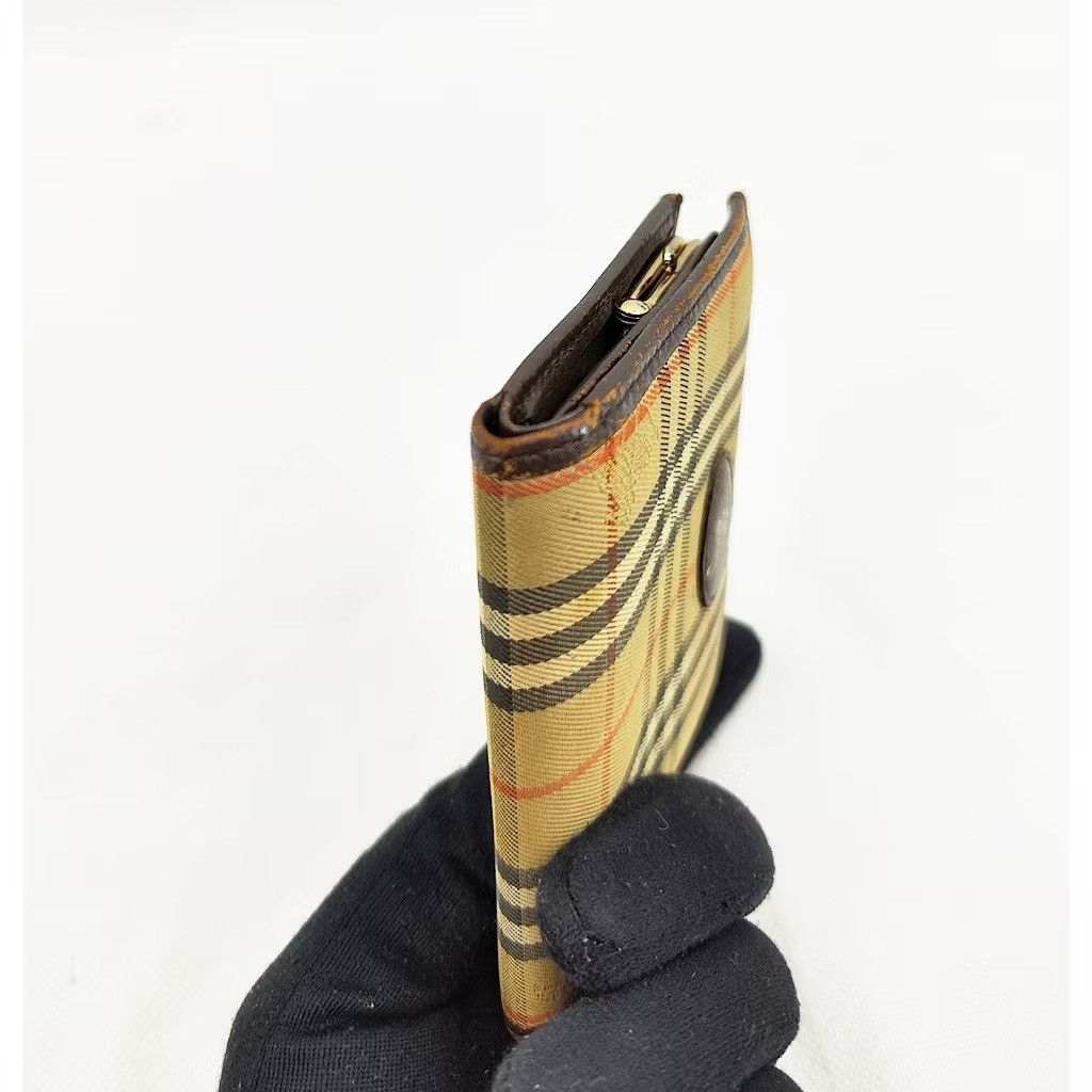 Burberry × Burberry Prorsum Burberry Nova Check Leather Wallet Purse Size ONE SIZE - 6 Thumbnail