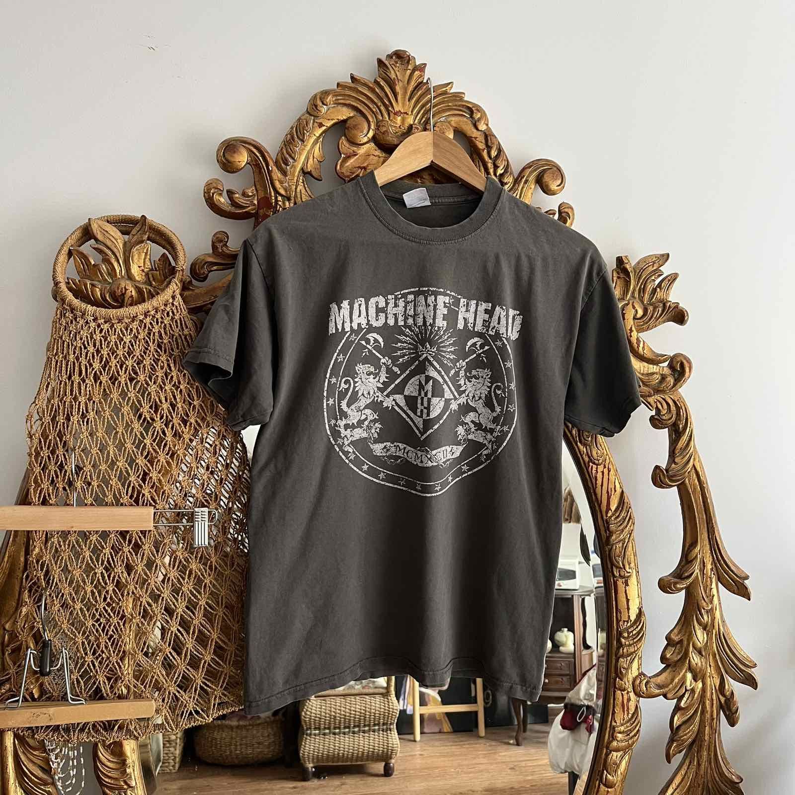 Band Tees × Vintage Vintage 90s Machine Head Tee t shirt Sz M Size US M / EU 48-50 / 2 - 1 Thumbnail