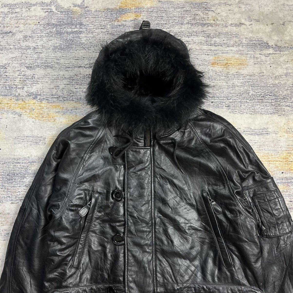 Japanese Brand × Kadoya Kadoya N-3B thinsulate rider leather jacket Size US L / EU 52-54 / 3 - 6 Thumbnail