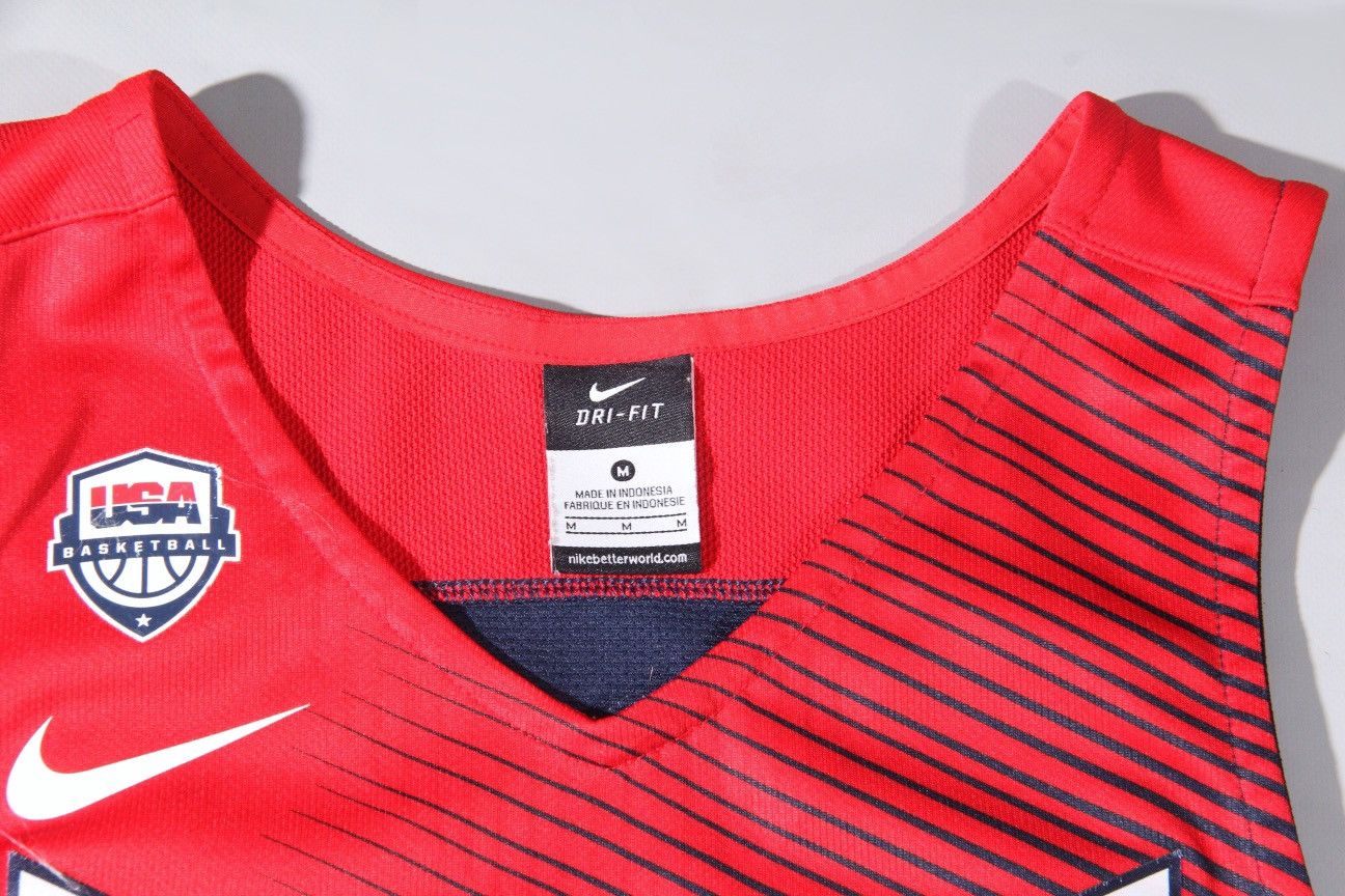 Nike Nike USA Basketball Durant Jersey Shirt Tee ACG Vintage M Size US M / EU 48-50 / 2 - 5 Thumbnail