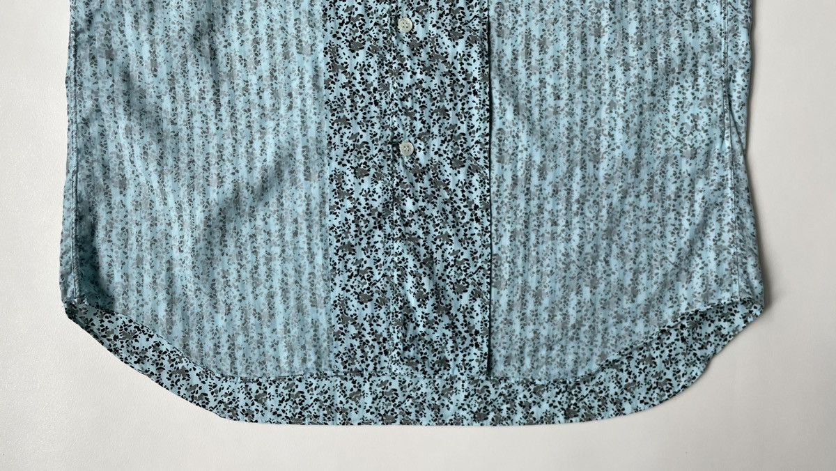 Comme des Garcons Inside Out Print Camp Collar Shirt Size US M / EU 48-50 / 2 - 6 Thumbnail