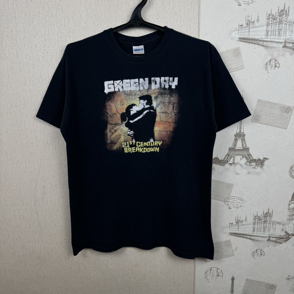 Other Vintage Green Day T shirt 21-st Century Breakdown 2009 L Size US L / EU 52-54 / 3 - 4 Thumbnail