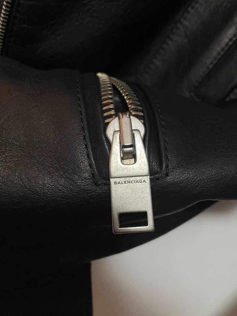 Balenciaga Balenciaga Hooded Leather Jacket 2501-Nextarrow Size US M / EU 48-50 / 2 - 5 Thumbnail