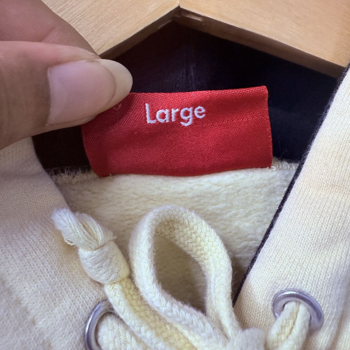 Supreme Supreme Contrast Embroidered hooded sweatshirt Size US XL / EU 56 / 4 - 5 Thumbnail