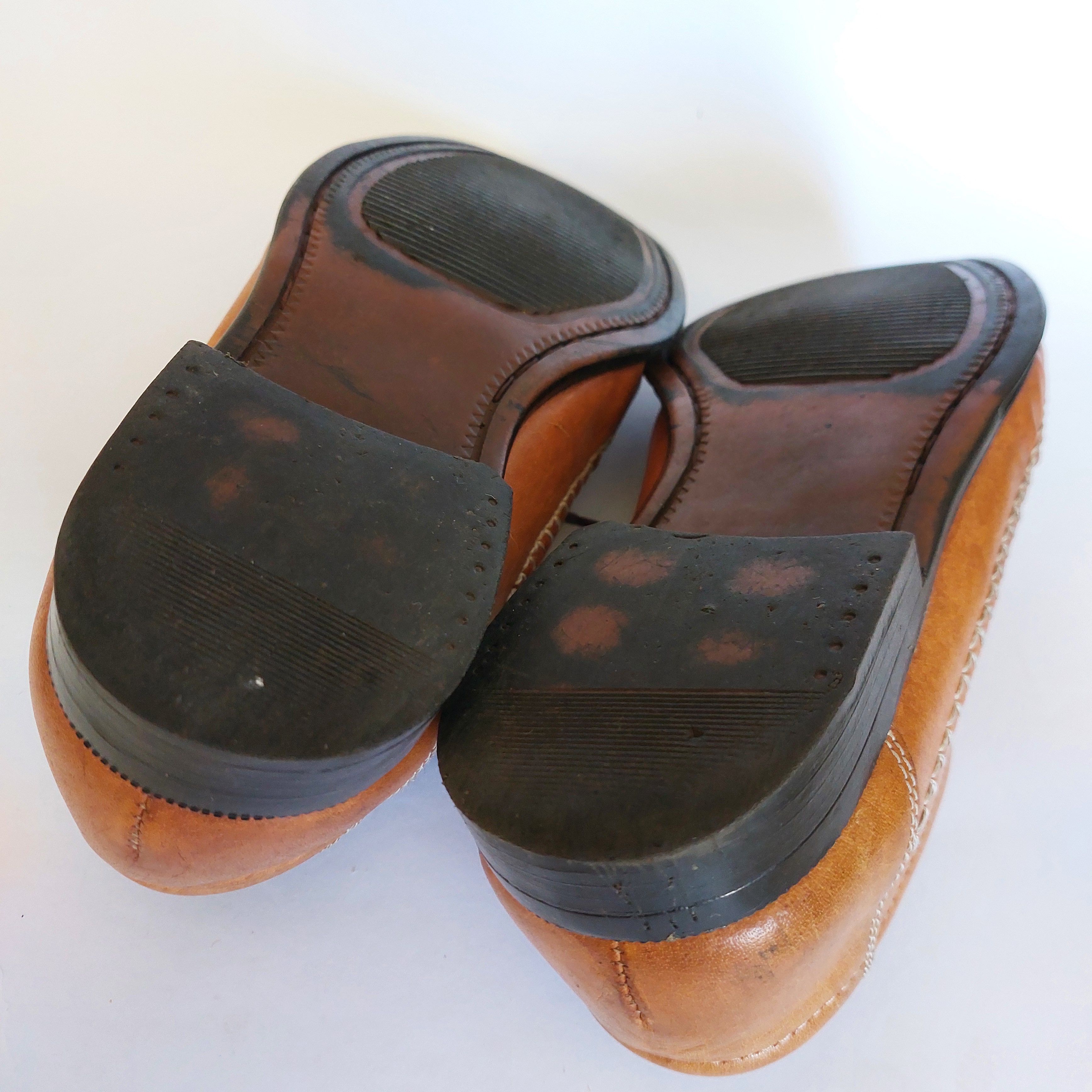Other Stead & Simpson vintage pleated leather shoes Size US 9 / EU 42 - 9 Thumbnail