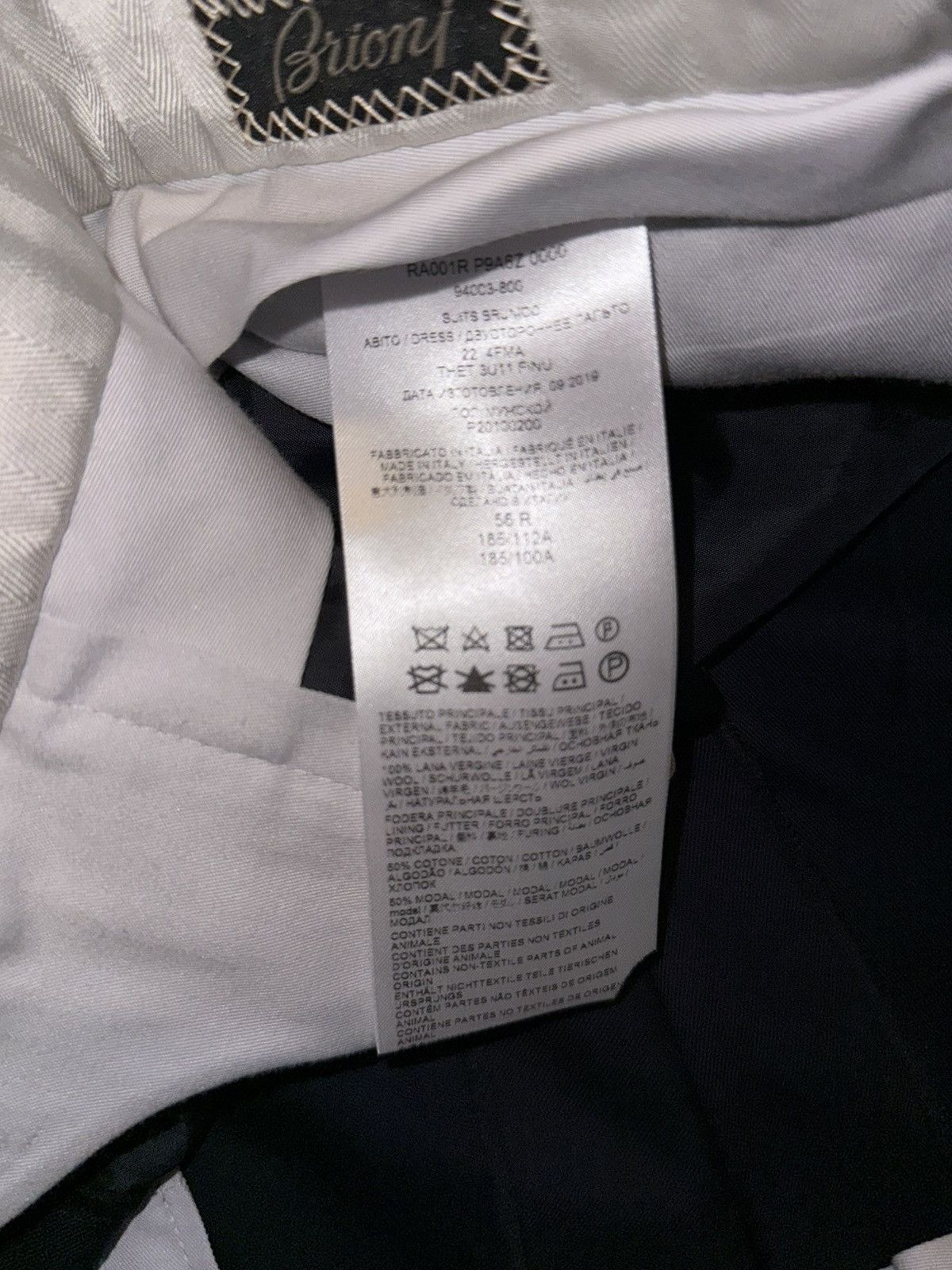 Brioni Brioni Brunico “Super 200’s” BRAND NEW Size 48R - 10 Thumbnail