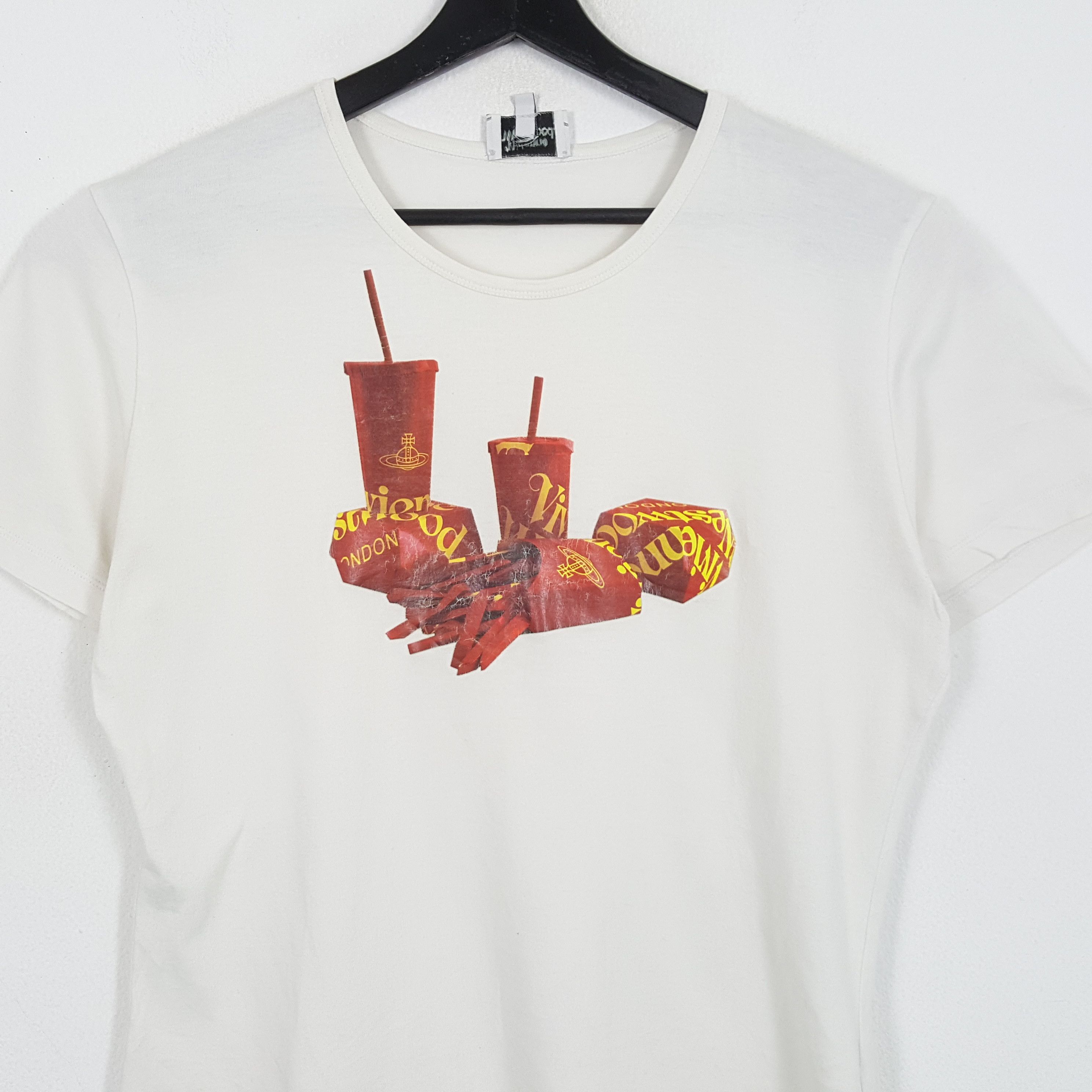 Vintage × Vivienne Westwood VIVIENNE WESTWOOD Punk Designer Brand Tshirt Size US M / EU 48-50 / 2 - 2 Thumbnail