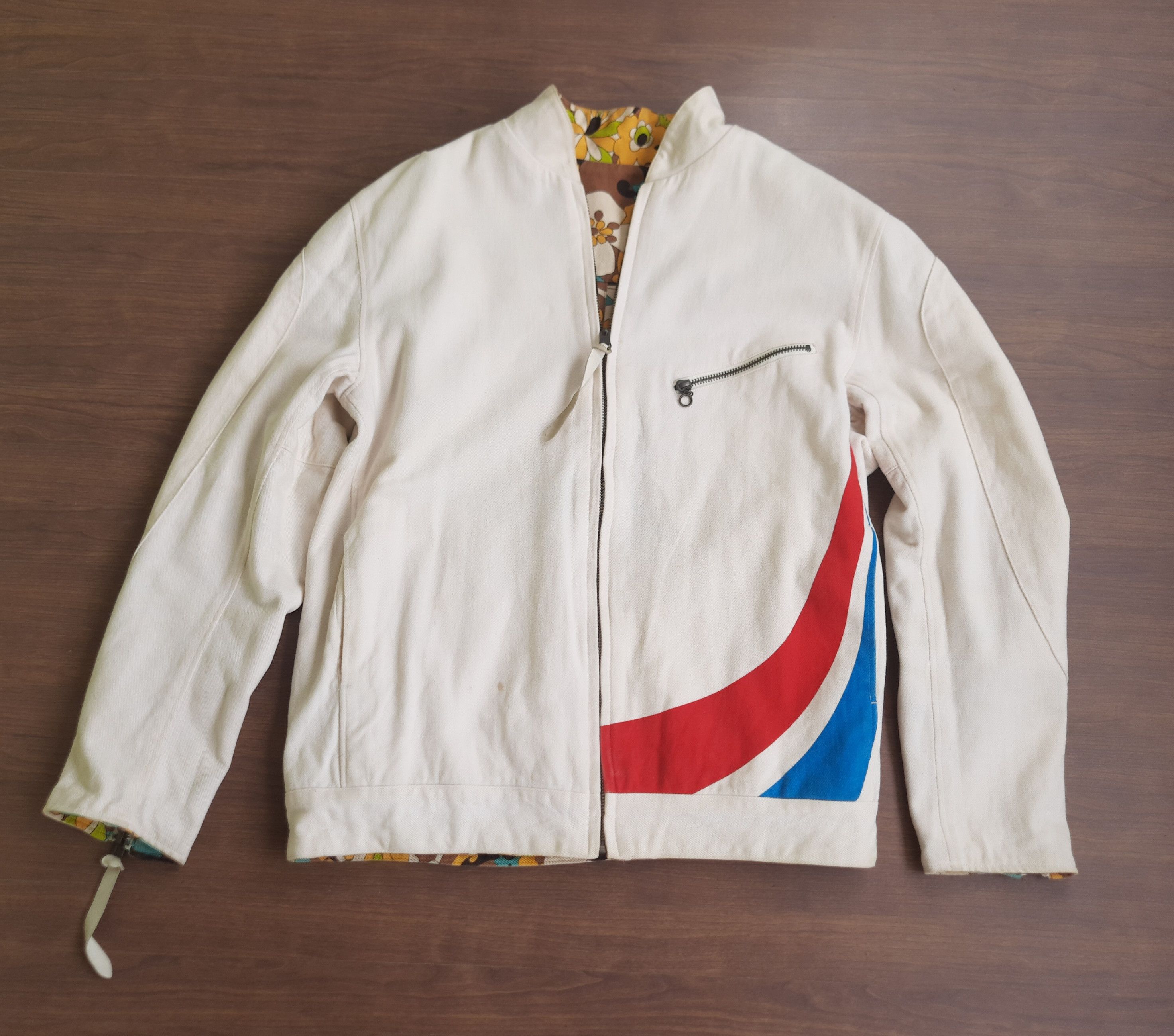 Japanese Brand Vintage Armers Union Made Japan Reversible Jacket Canvas Size US M / EU 48-50 / 2 - 3 Thumbnail