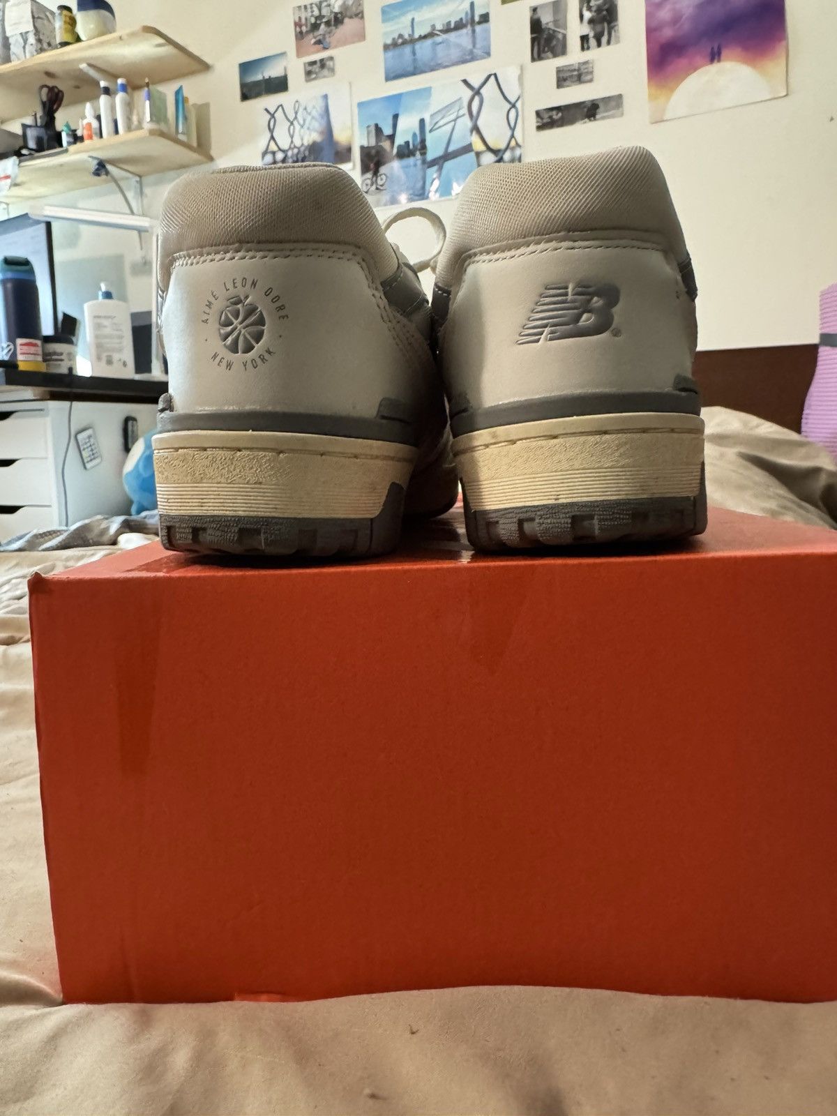 Aime Leon Dore × New Balance New Balance x Aime Leon Dore 550 white grey Size US 8.5 / EU 41-42 - 5 Thumbnail