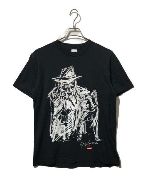 Yohji Yamamoto SUPREME × YOHJI YAMAMOTO Logo Tee Size US S / EU 44-46 / 1 - 1 Thumbnail