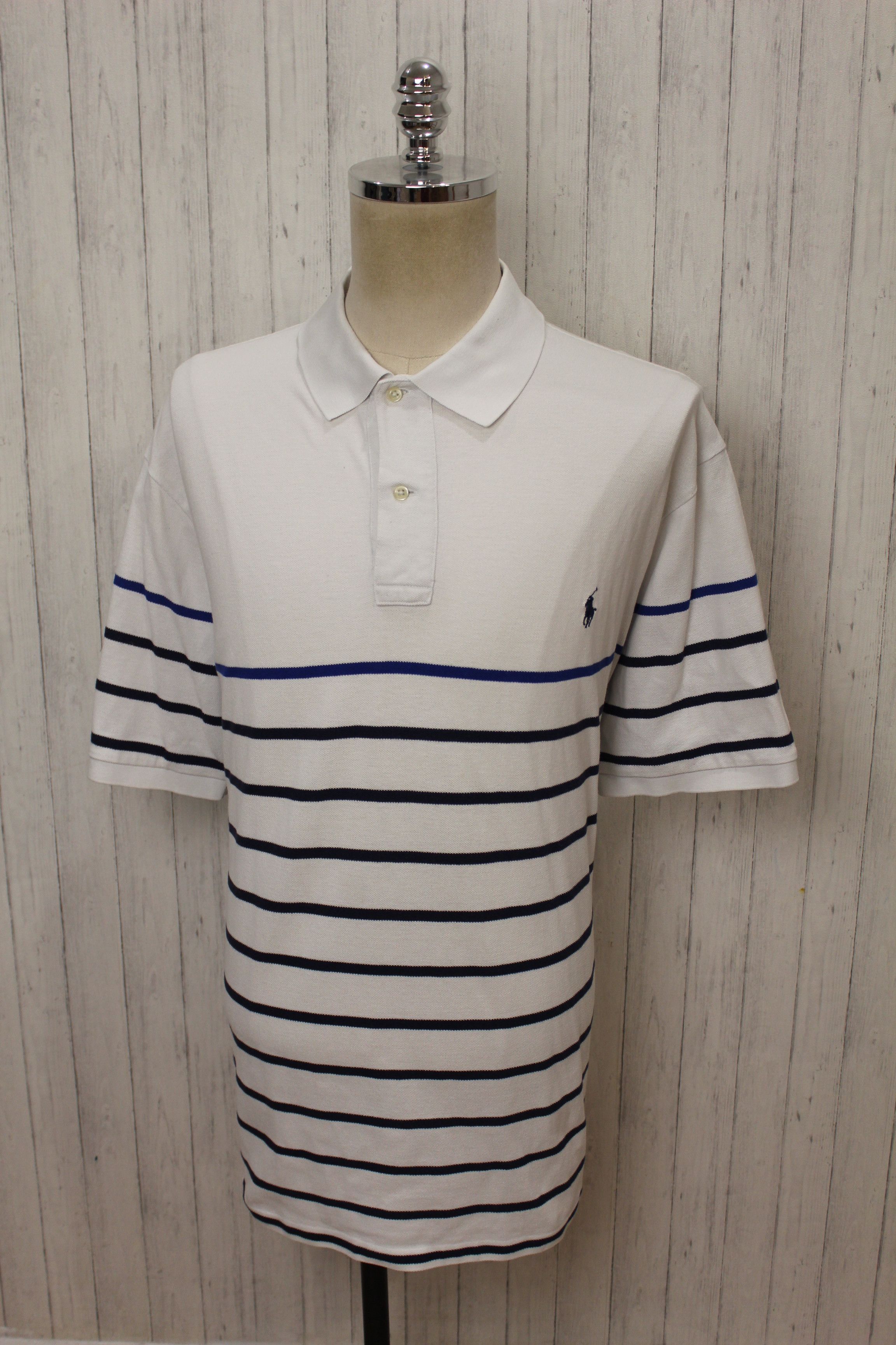 Polo Ralph Lauren RALPH LAUREN Short Sleeve White Polo Shirt Size 2XL Size US XXL / EU 58 / 5 - 3 Thumbnail