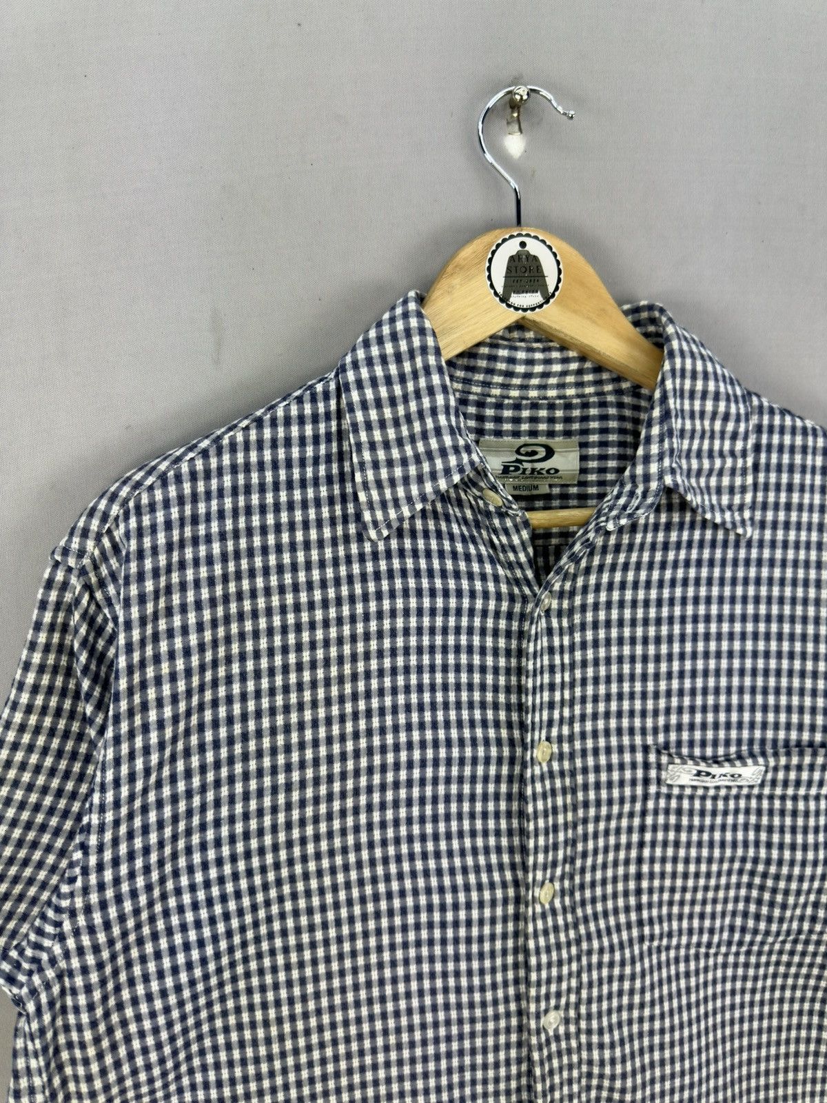 Japanese Brand Piko Hawaiian Longboard Wear Textured Flannel Shirt Size US L / EU 52-54 / 3 - 2 Thumbnail