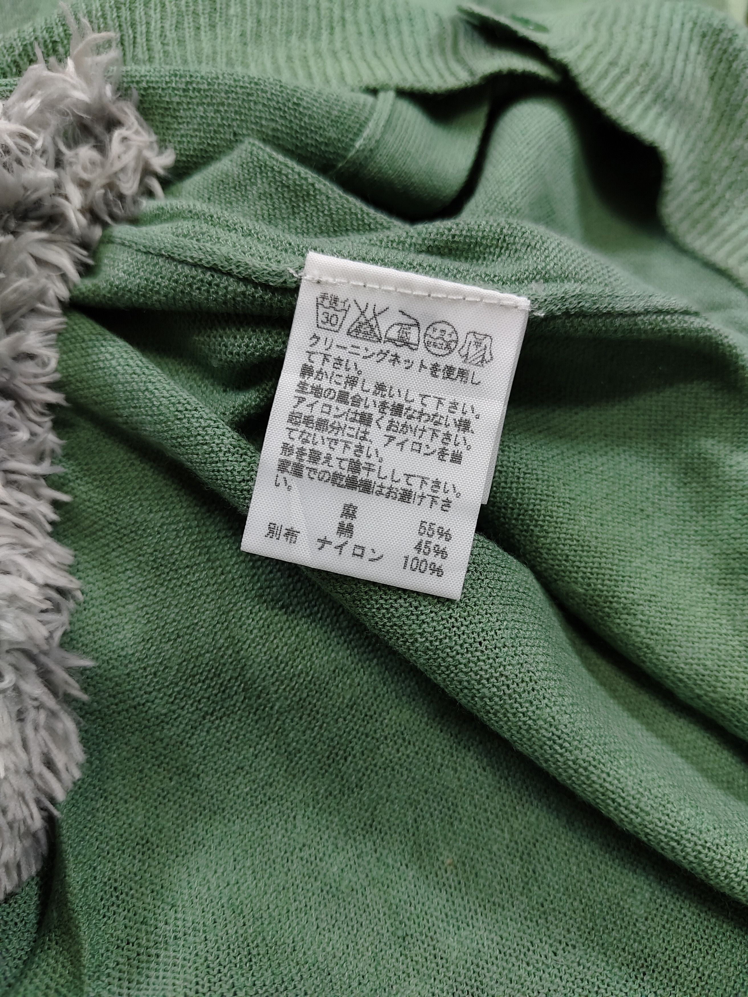Ne-Net 🇯🇵 Ne-Net 🇯🇵 by Issey Co Doll pocket Knitted Cardigan Size M / US 6-8 / IT 42-44 - 11 Thumbnail