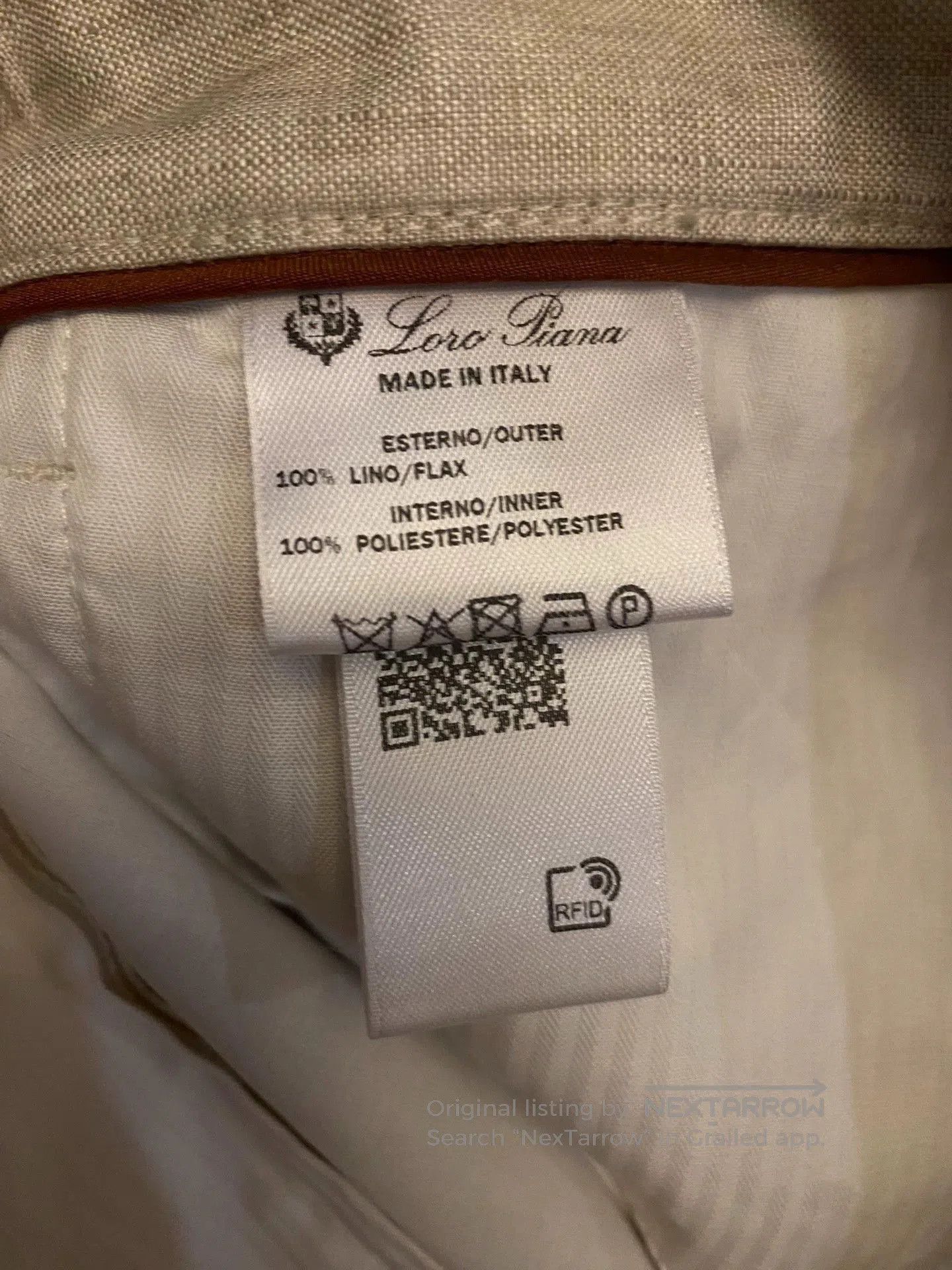 Loro Piana Beige Cargo Shorts Size 32. Size US 32 / EU 48 - 8 Thumbnail