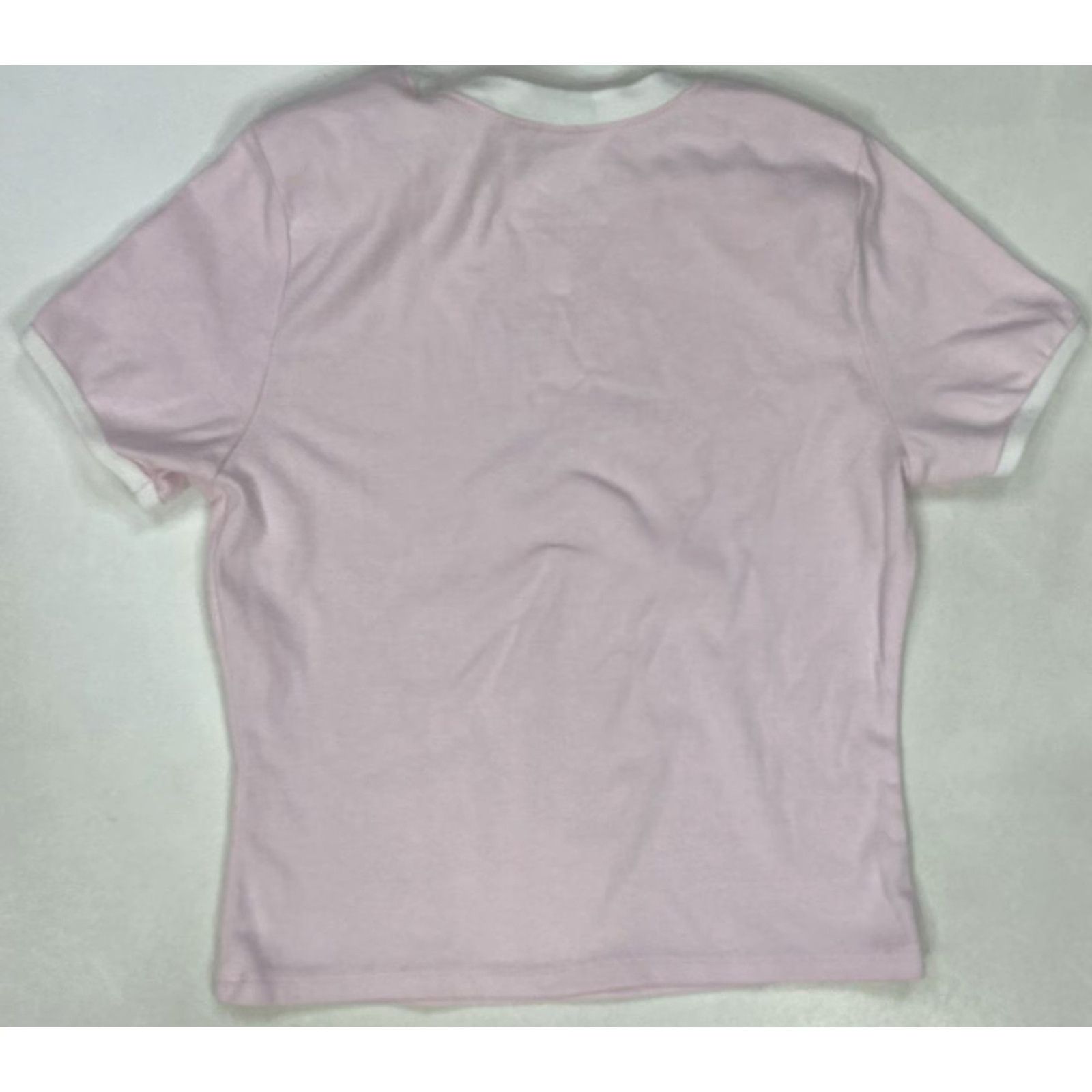 Vintage VINTAGE Hello Kitty Crop Graphic T-shirt Women XS Pink Short Sleeve Y2K Size XS / US 0-2 / IT 36-38 - 3 Thumbnail