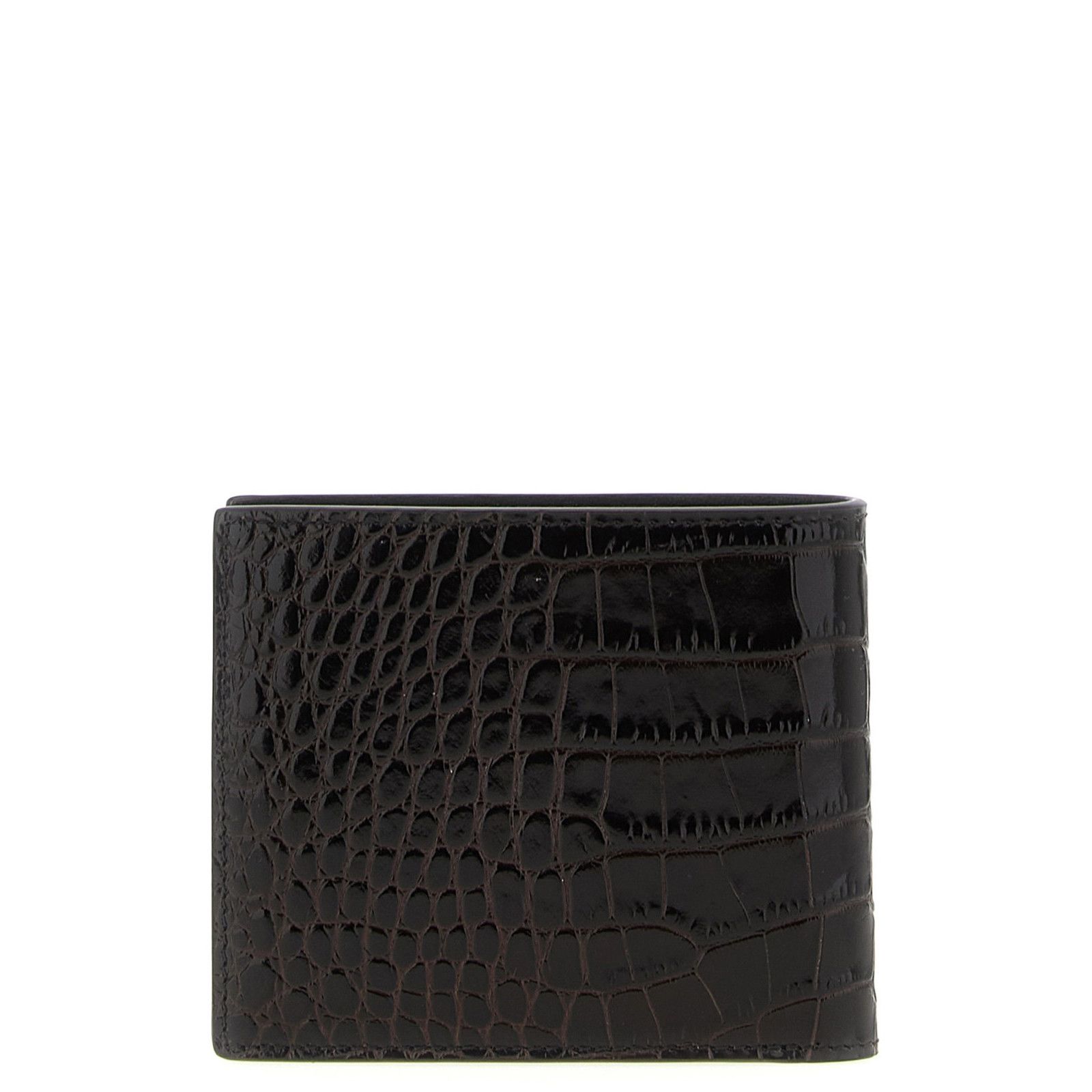 Tom Ford TOM FORD Brown Embossed Leather Wallet New & Authentic Size ONE SIZE - 2 Thumbnail