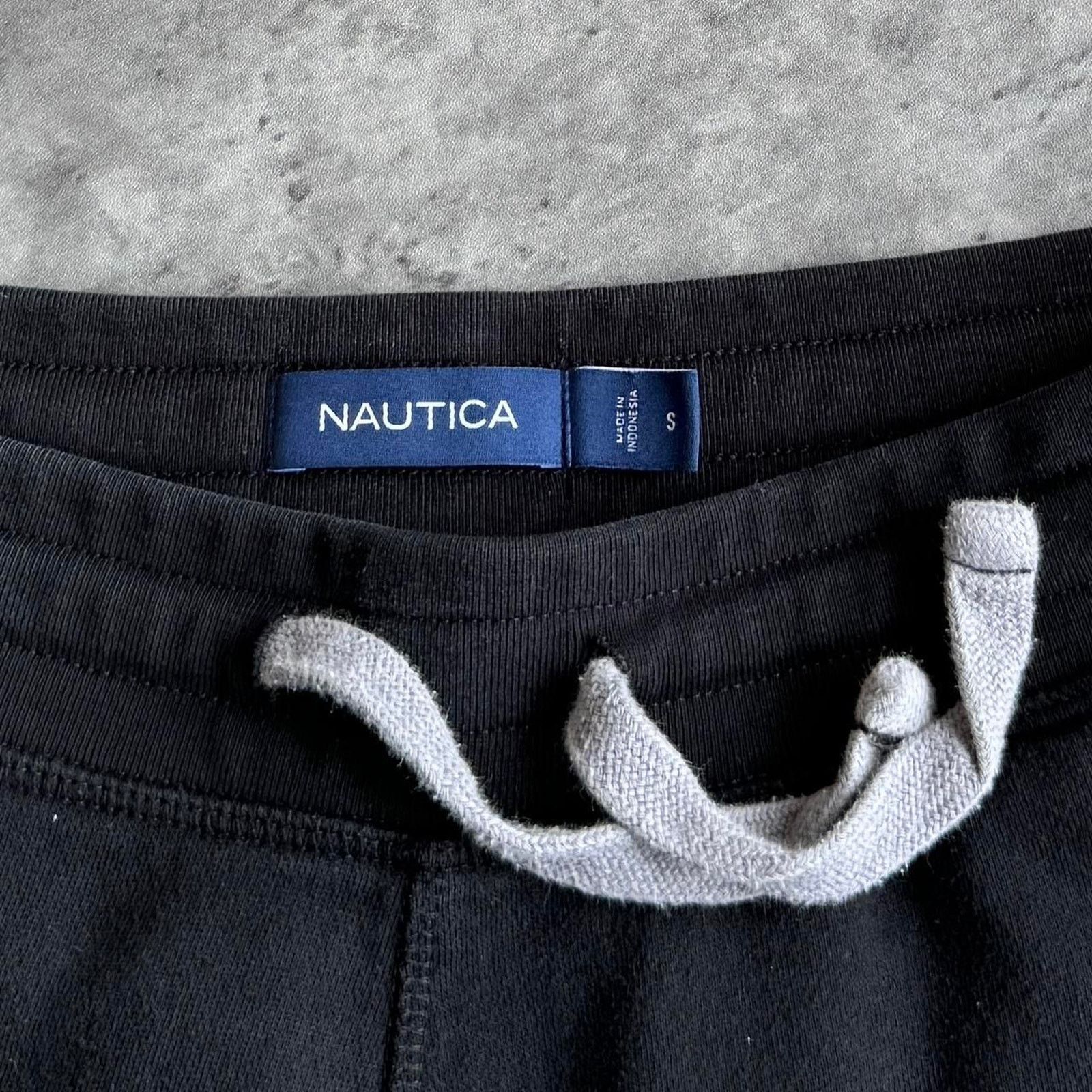 Japanese Brand × Nautica × Vintage Vintage Y2K Nautica Baggy Black Grunge Opium Sweatpants Size US 31 - 4 Thumbnail