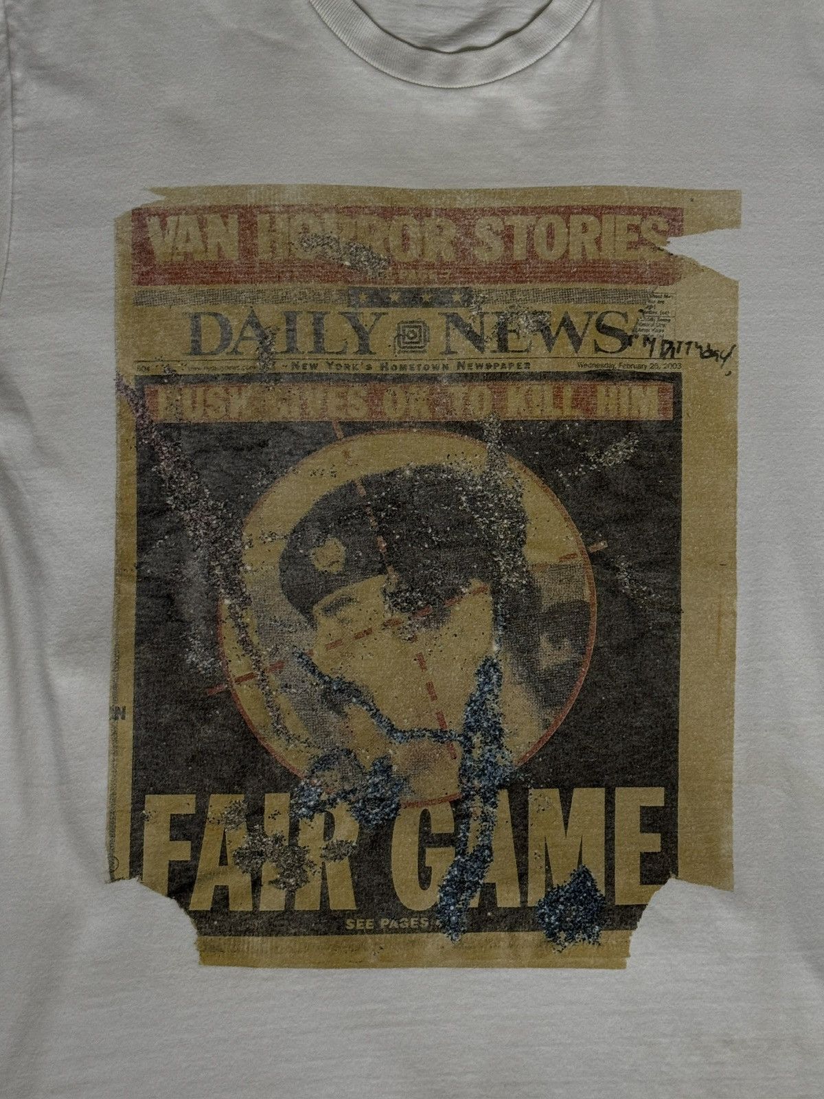 Supreme FW2016 Bass Snow Tshirt Size US L / EU 52-54 / 3 - 3 Thumbnail