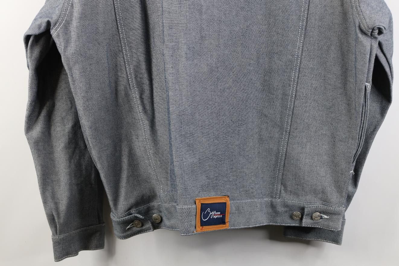 Vintage Deadstock Vintage 90s Y2K Streetwear Denim Trucker Jacket Size US L / EU 52-54 / 3 - 19 Thumbnail