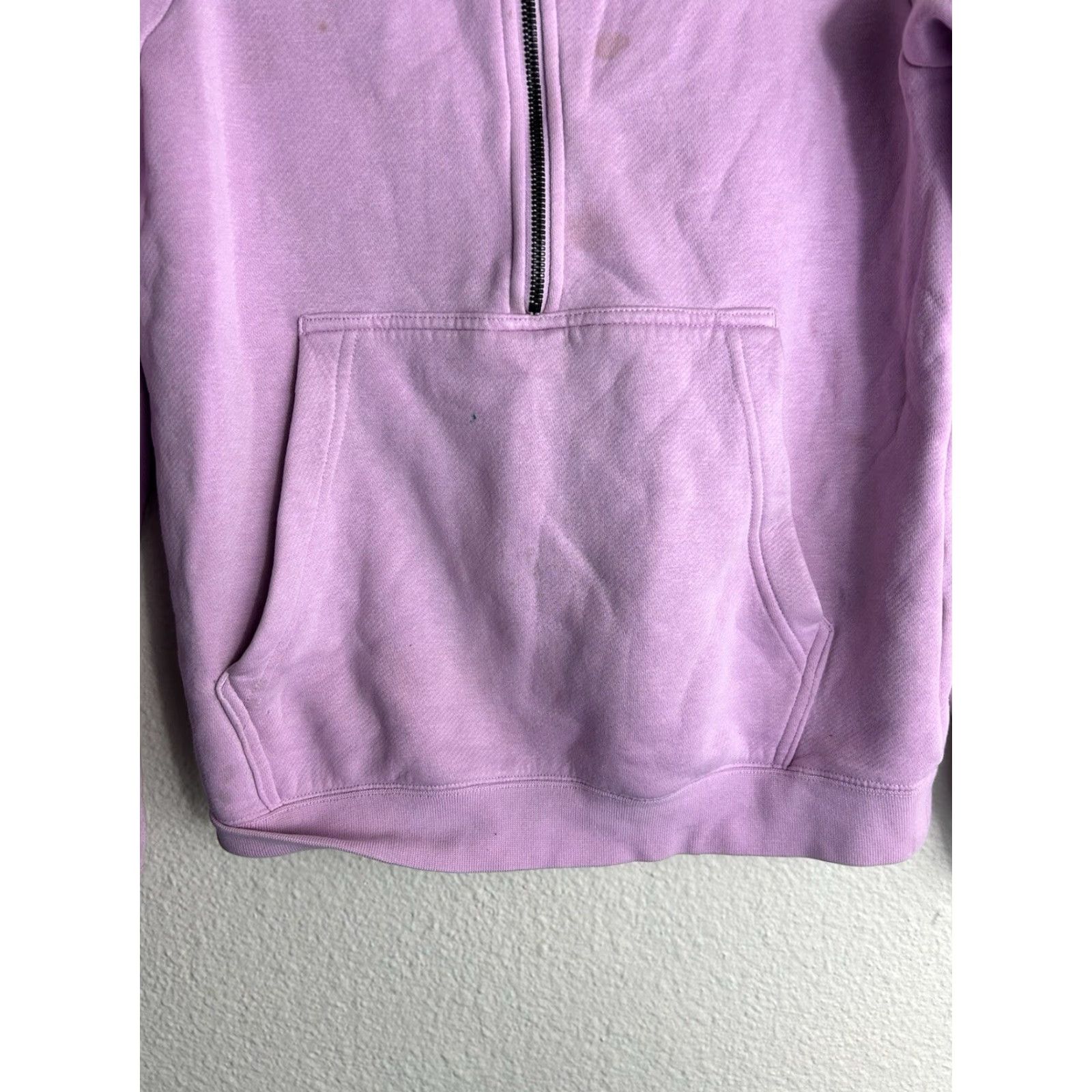 Nike Nike Sweatshirt Women XS Half Zip Floral Pink Lavender Pullover Y2K BQ8846-676 Size XS / US 0-2 / IT 36-38 - 6 Thumbnail