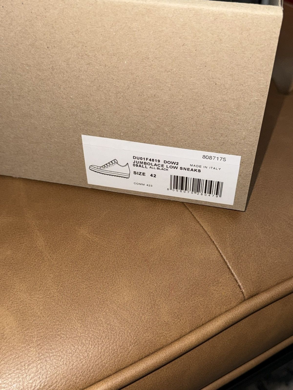 Rick Owens Drkshdw Rick owens jumbo lace canvas sneakers Size US 9 / EU 42 - 11 Thumbnail