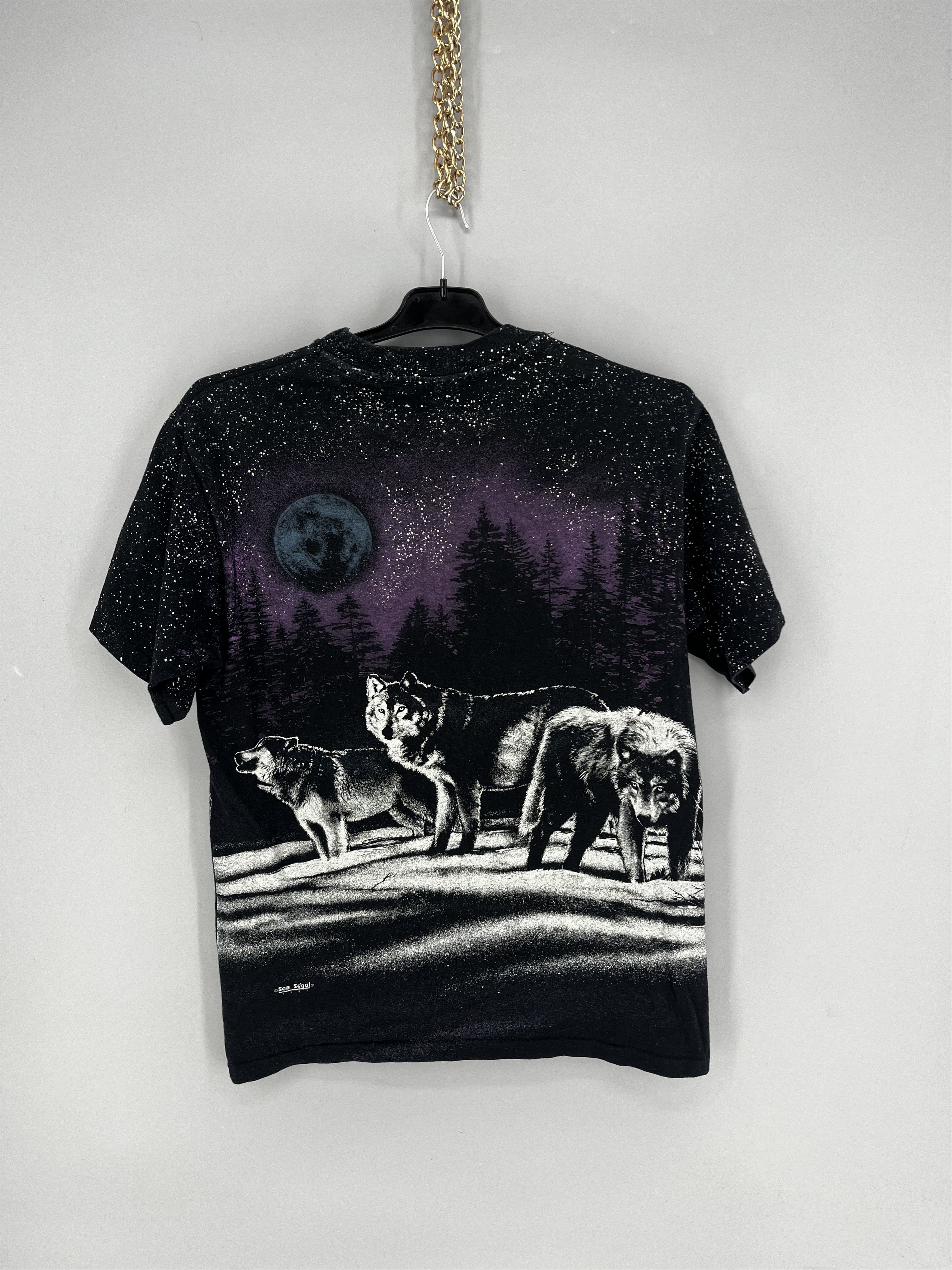 Other Washington Wolf Shirt Sided All Over Print 1991 San Segal Size US M / EU 48-50 / 2 - 14 Thumbnail